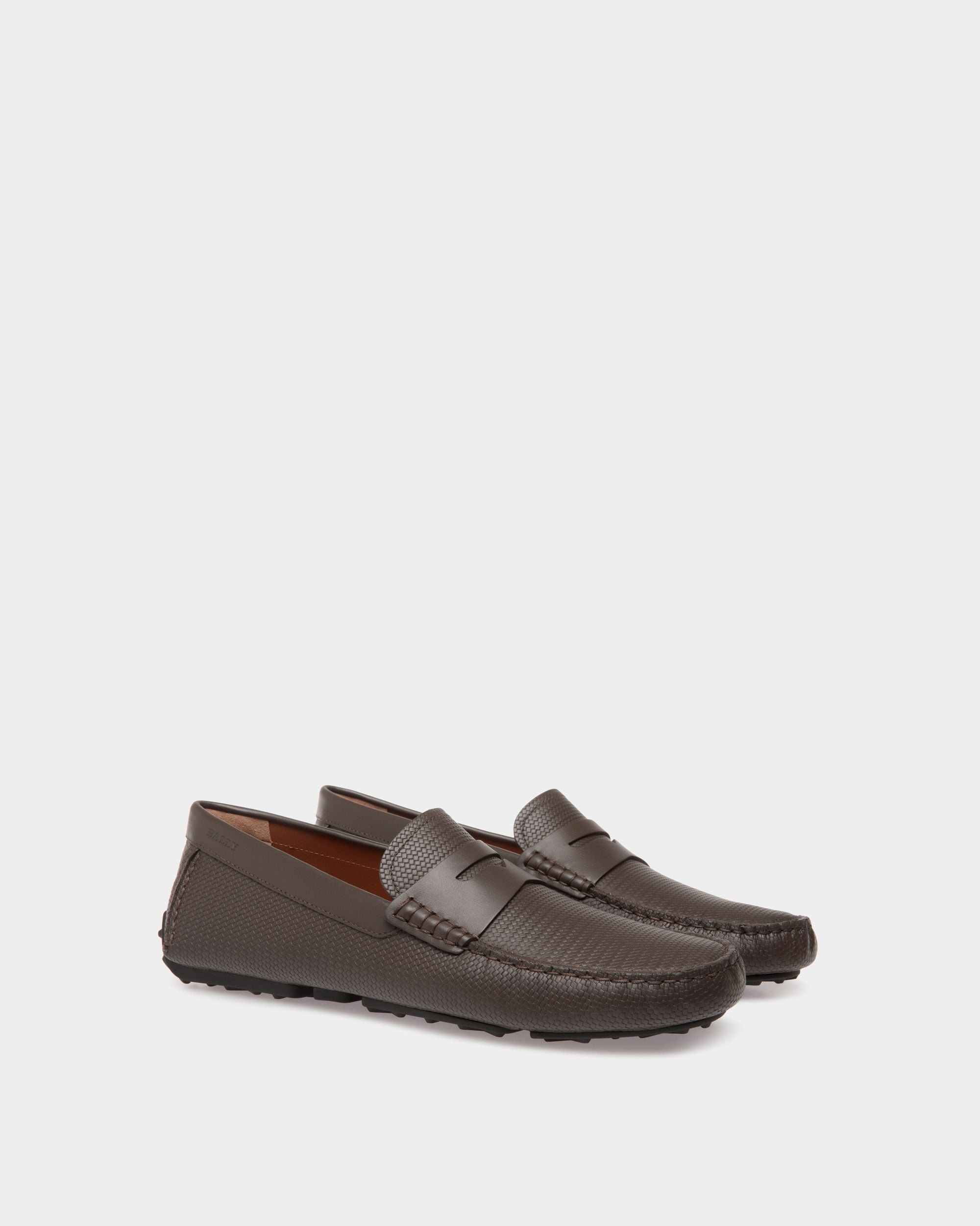 Drivers In Brown Leather - Herren - Bally - 02