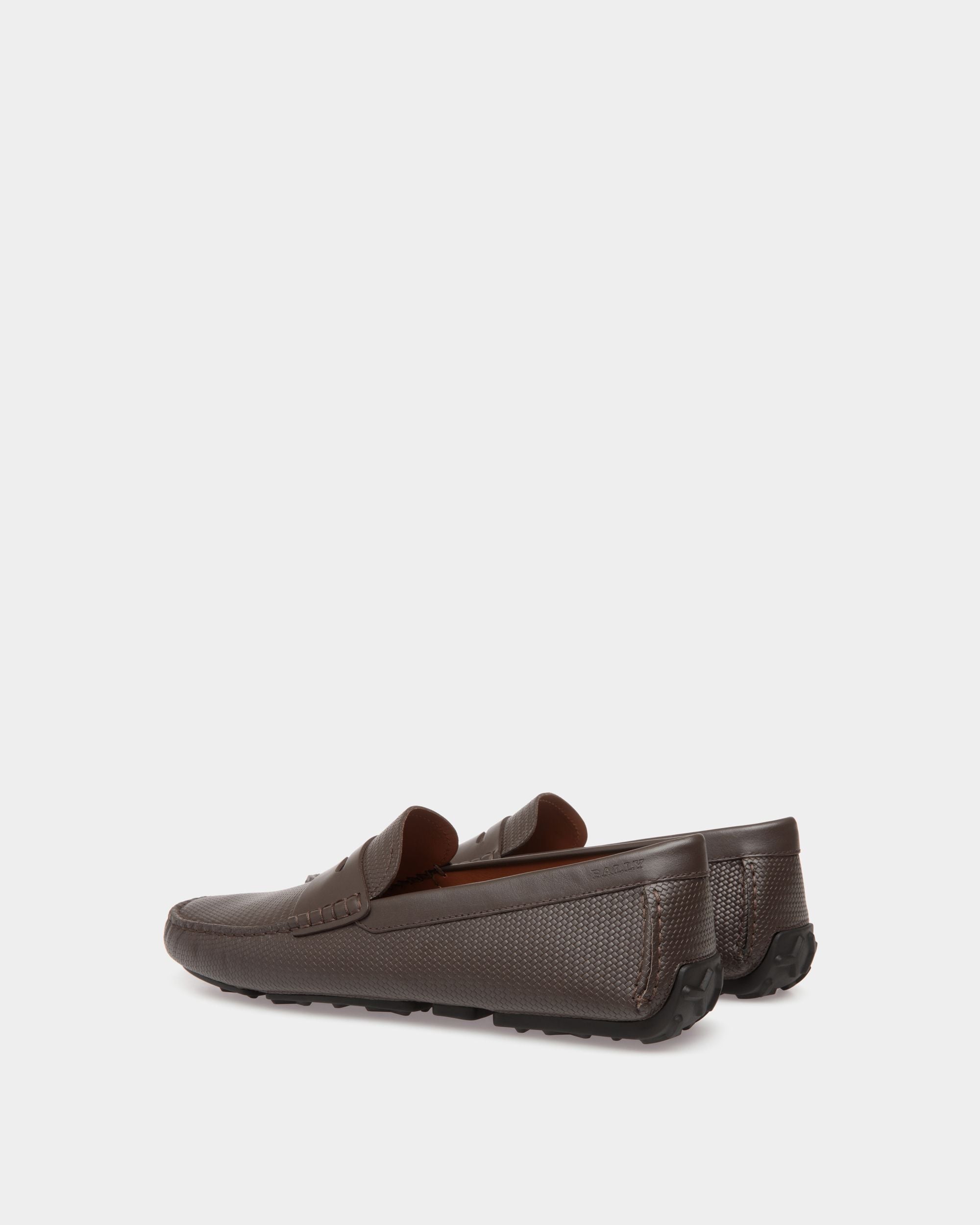 Drivers In Brown Leather - Herren - Bally - 03