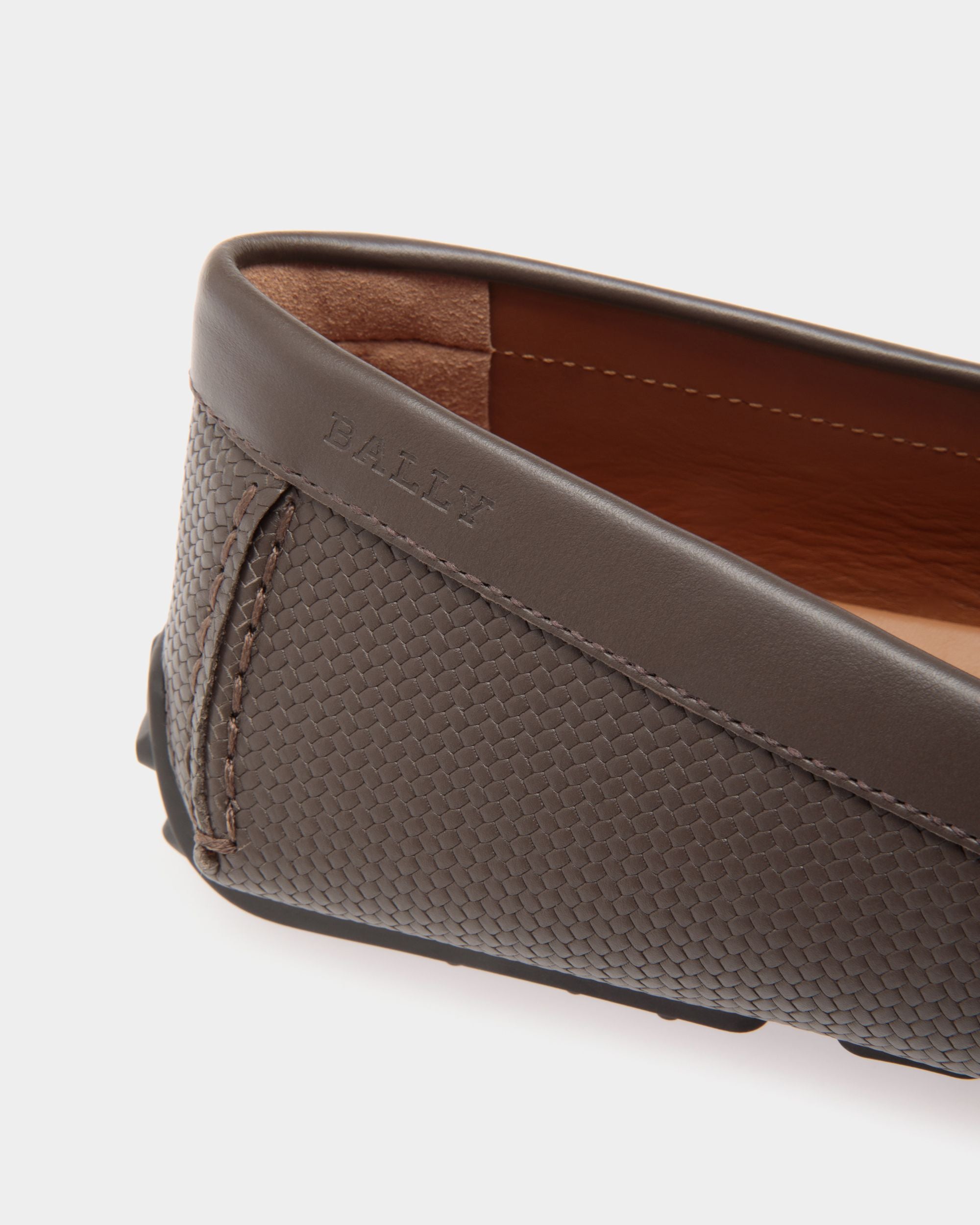 Drivers In Brown Leather - Herren - Bally - 05