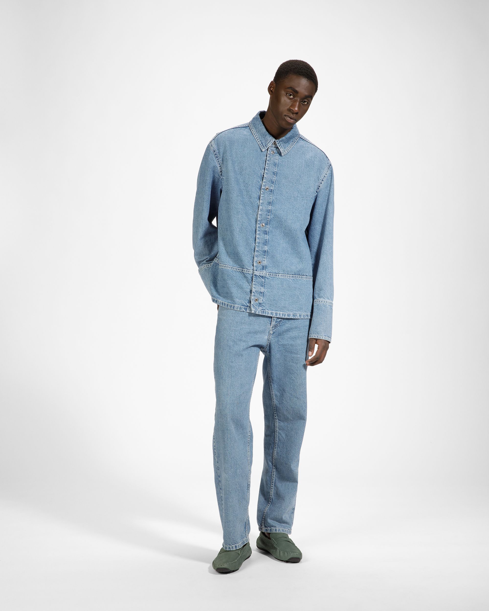 Pier Driver-Schuhe Aus Leder In Salbeigrün - Herren - Bally - 03