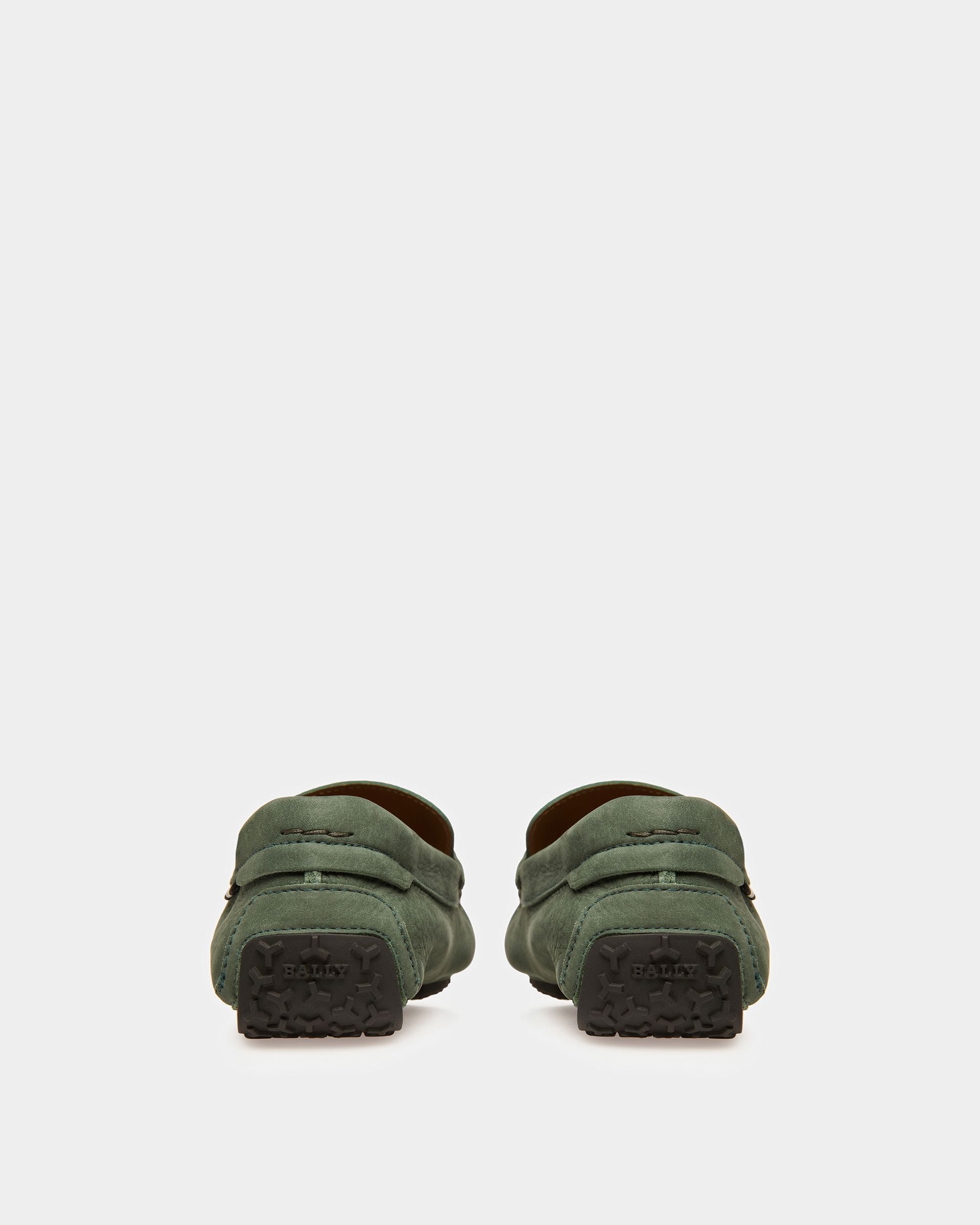 Pier Driver-Schuhe Aus Leder In Salbeigrün - Herren - Bally - 04