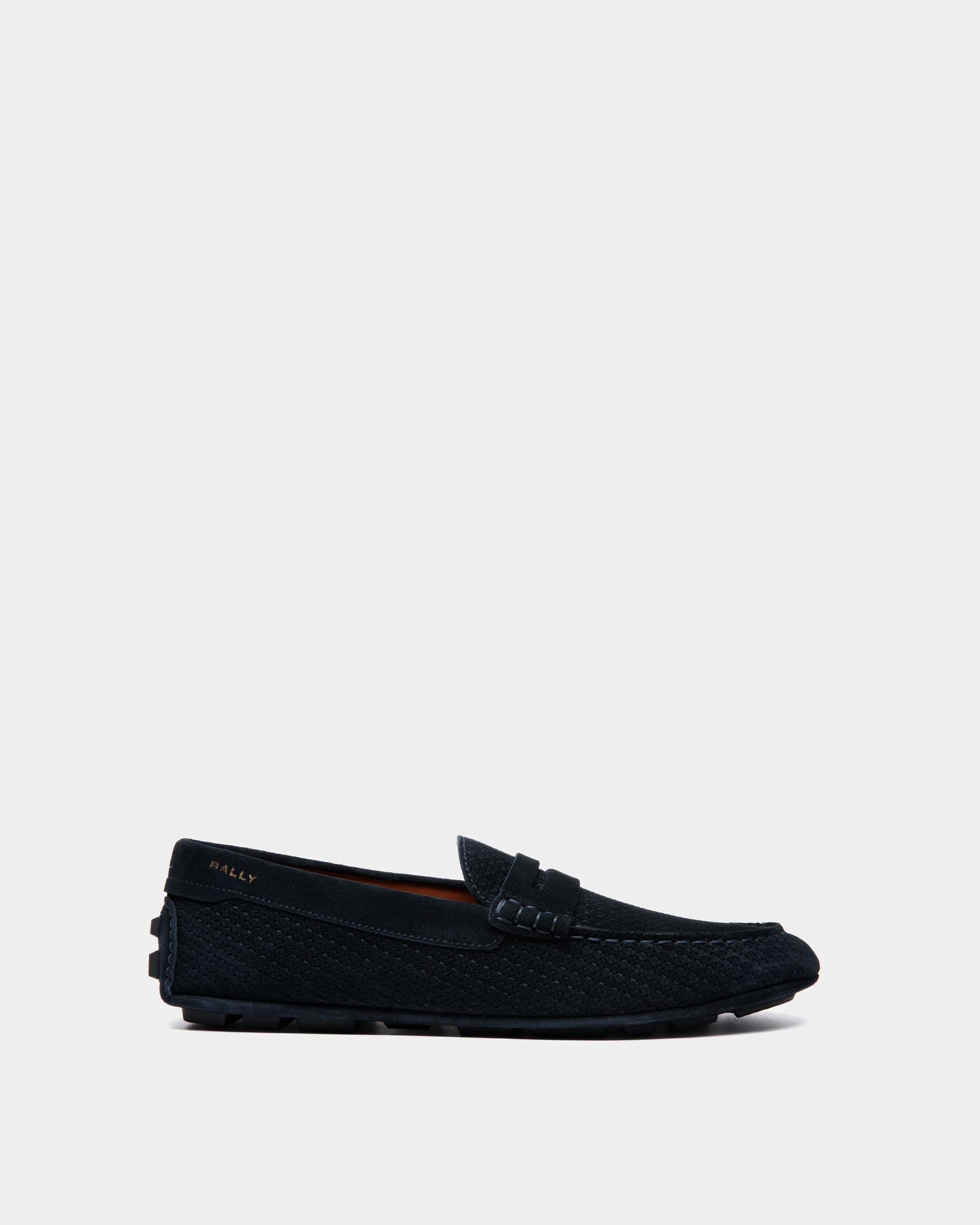 Kerbs Driver-Schuh Aus Geprägtem Veloursleder - Herren - Bally - 01