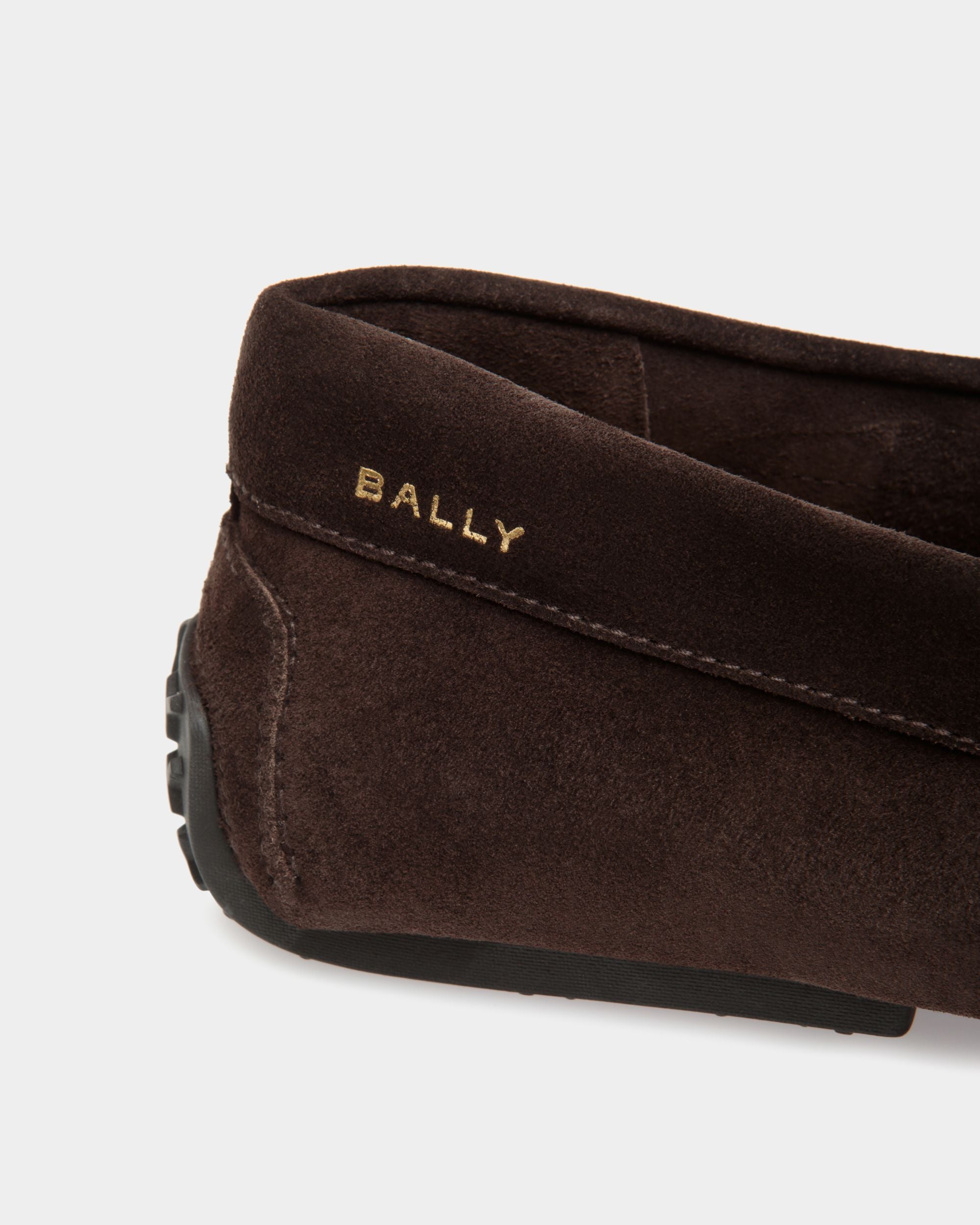 Pilot Driver In Brown  Leather - Men's - Bally - 05