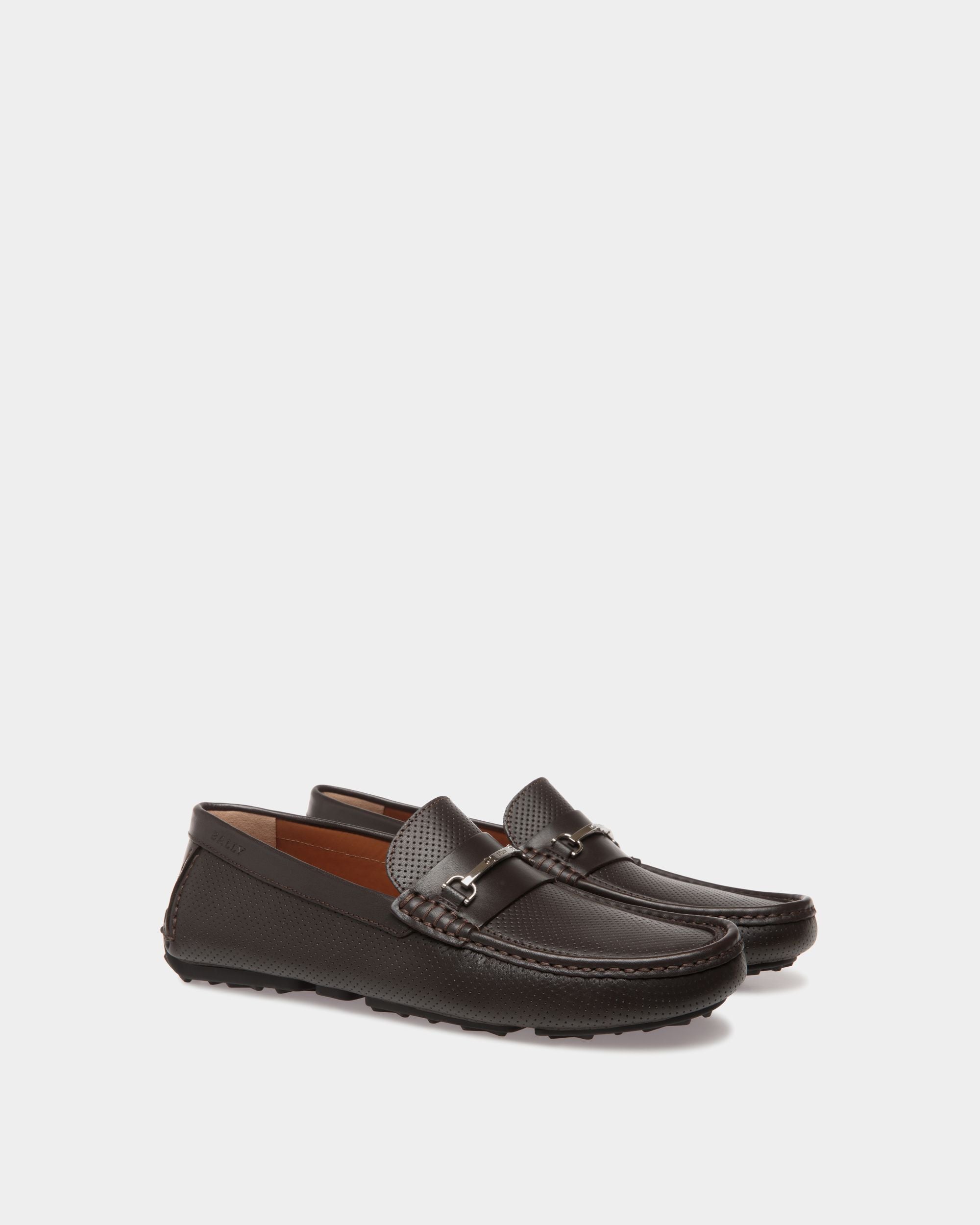 Drivers In Brown Leather - Herren - Bally - 02
