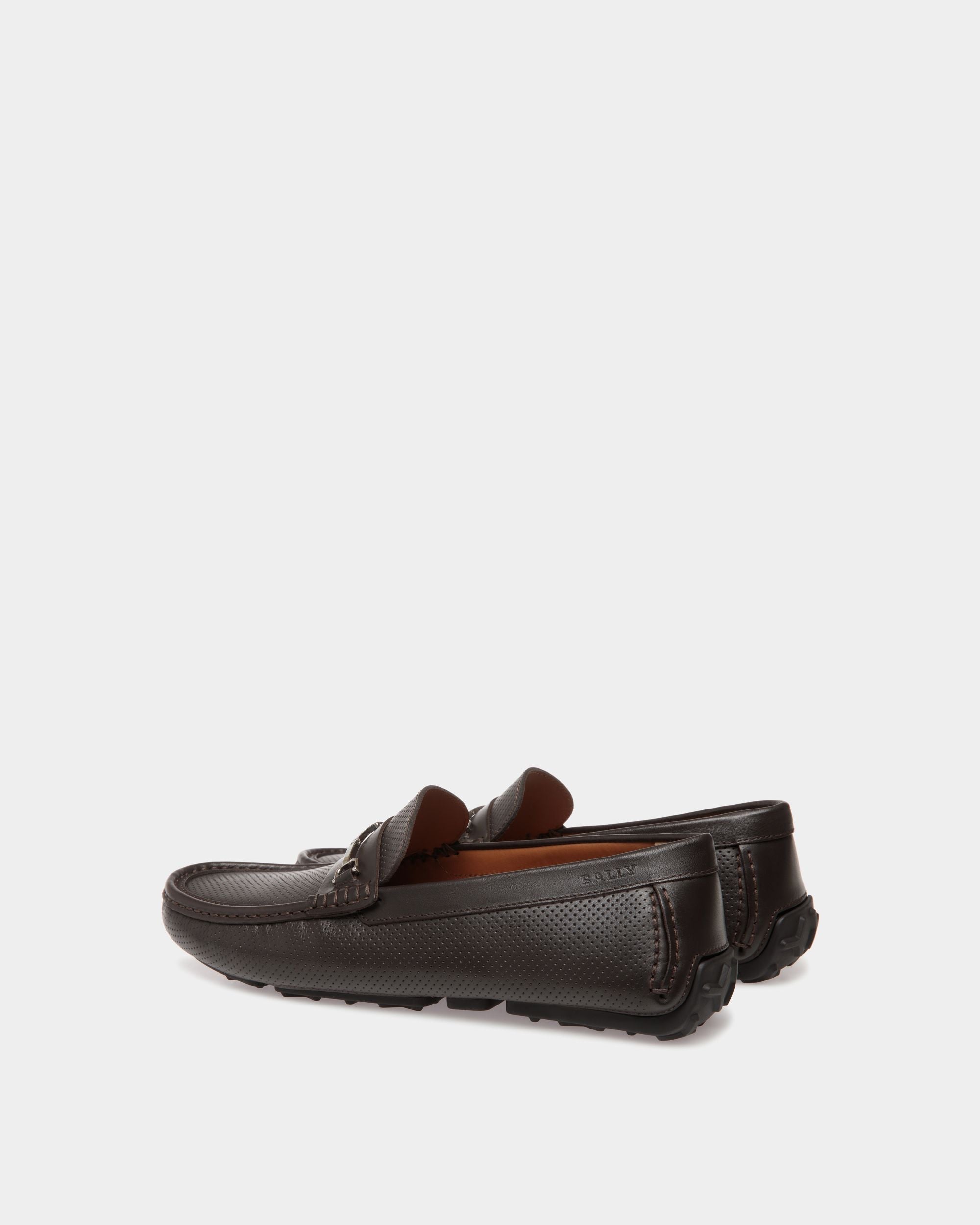 Drivers In Brown Leather - Herren - Bally - 03
