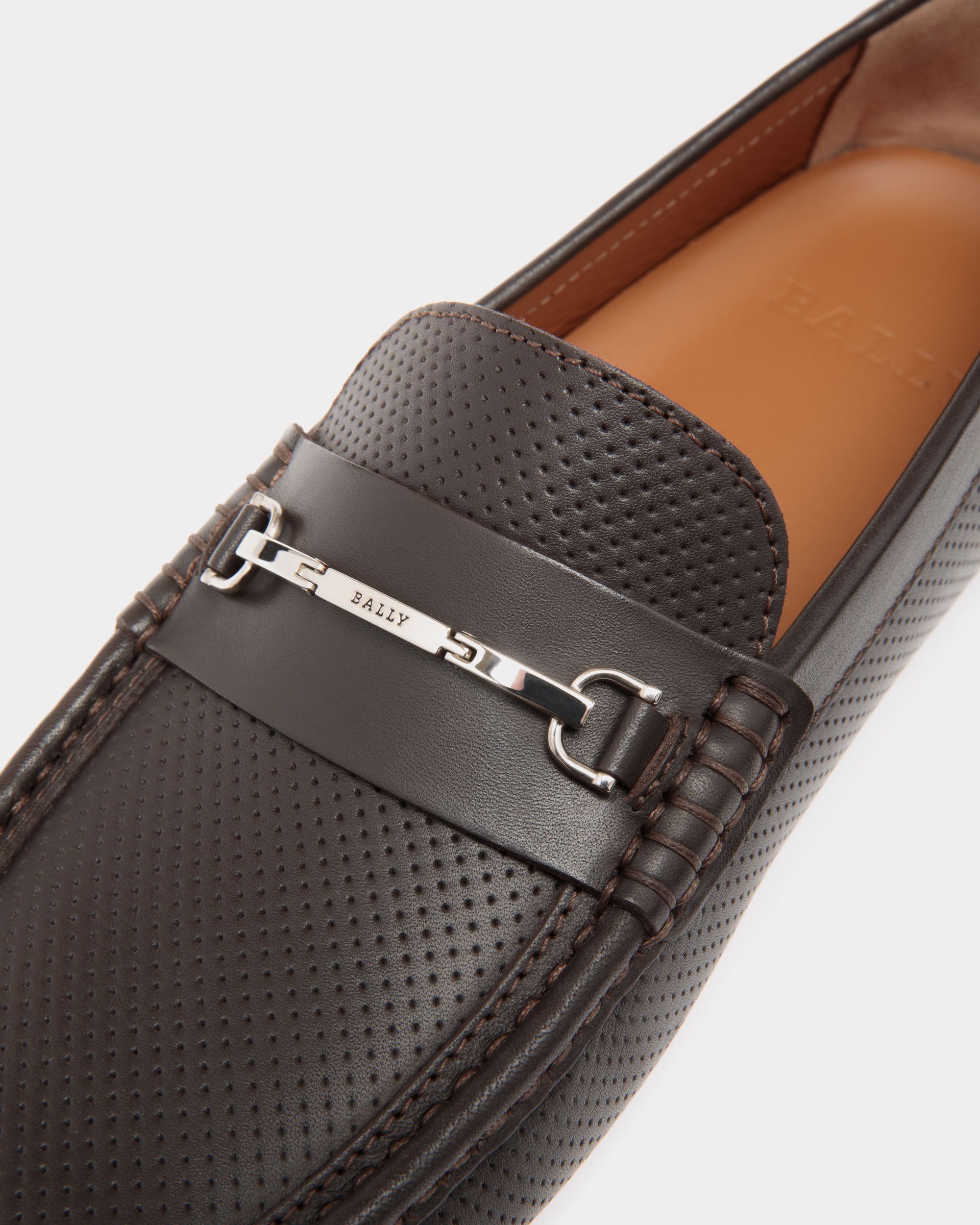 Drivers In Brown Leather - Herren - Bally - 05