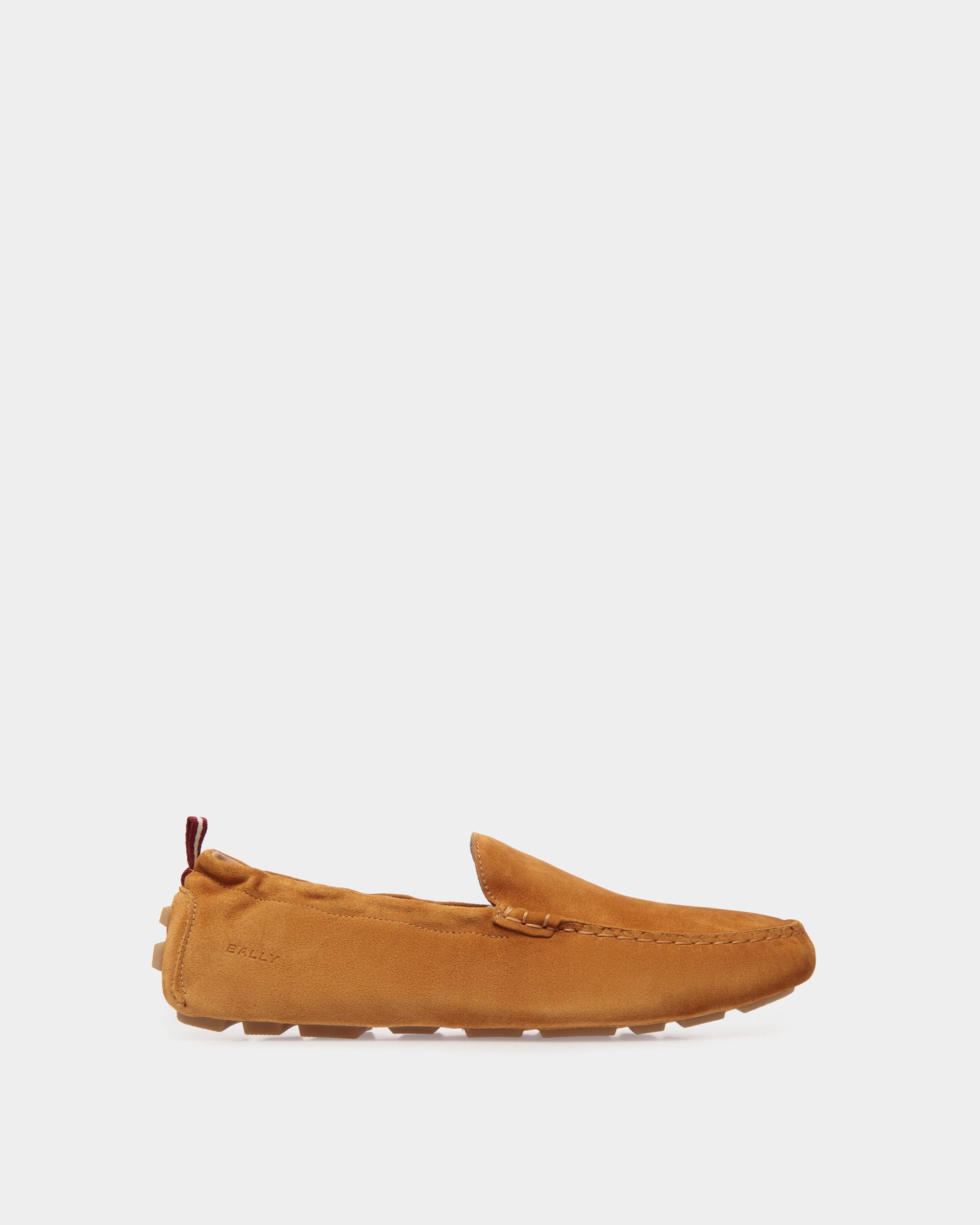Chaussure Driver Kerbs En Daim Marron - Homme - Bally - 01