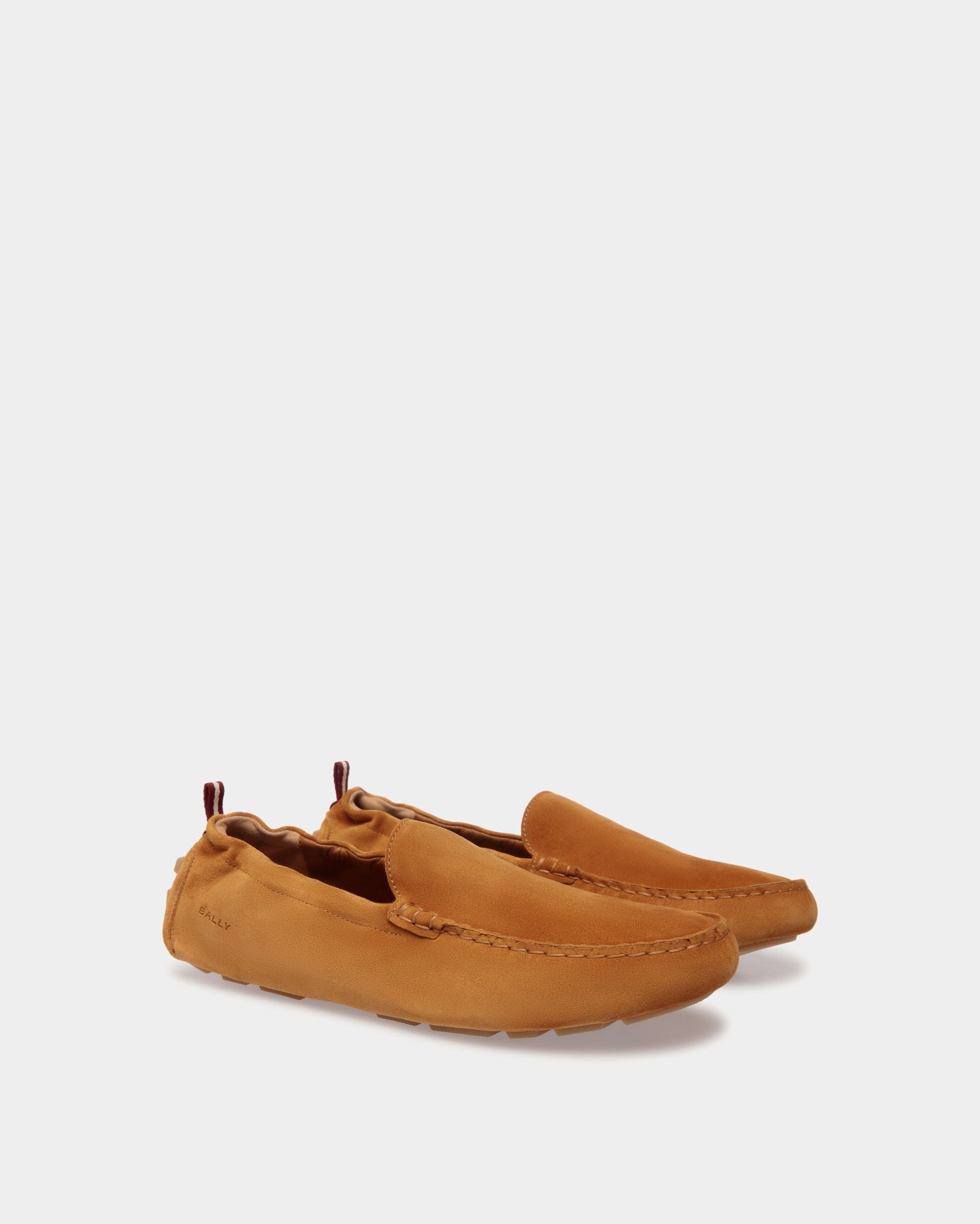 Chaussure Driver Kerbs En Daim Marron - Homme - Bally - 03