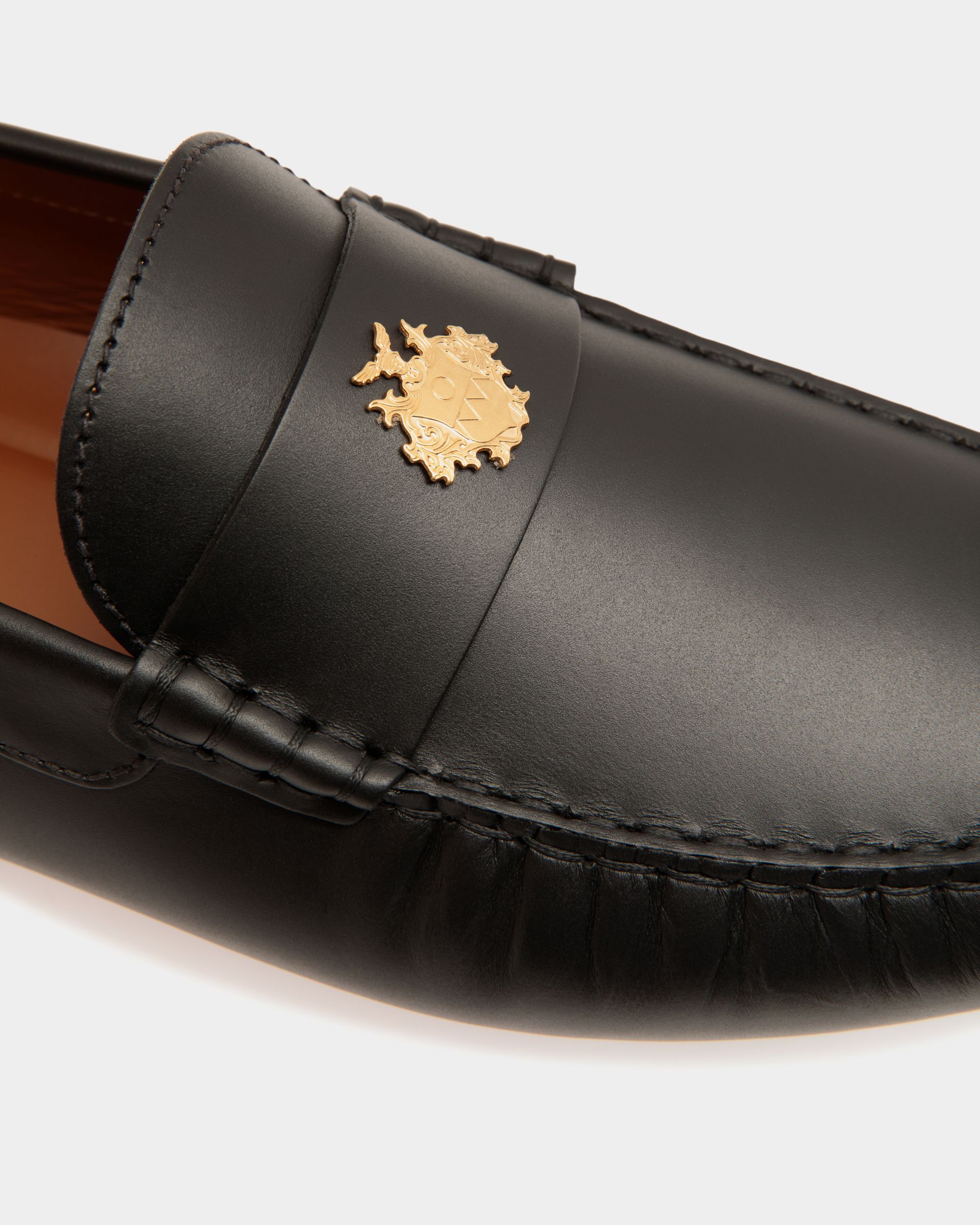 Chaussure Driver Kerbs En Cuir Noir - Homme - Bally - 05