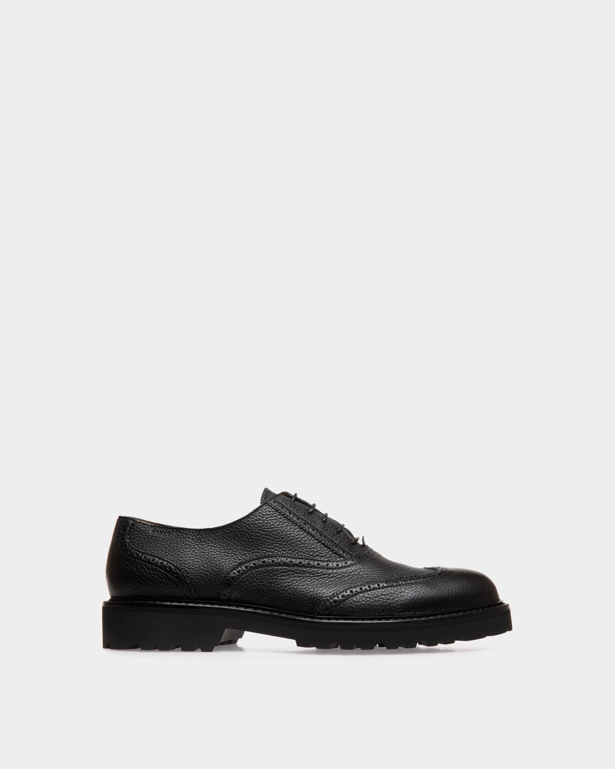 Lace-Ups In Black Leather - Herren - Bally - 01
