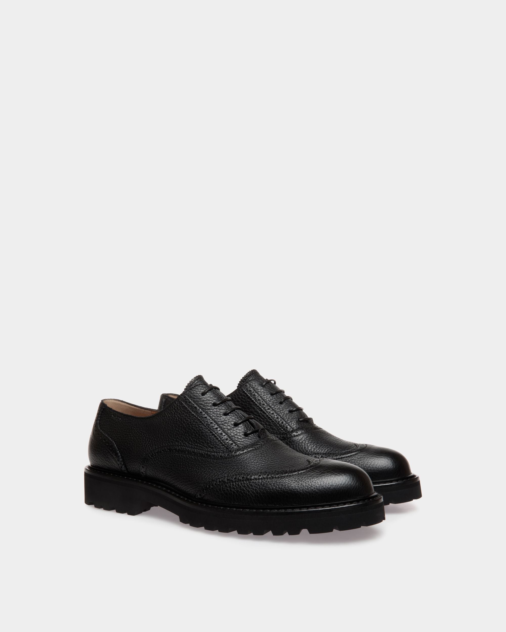Lace-Ups In Black Leather - Herren - Bally - 02