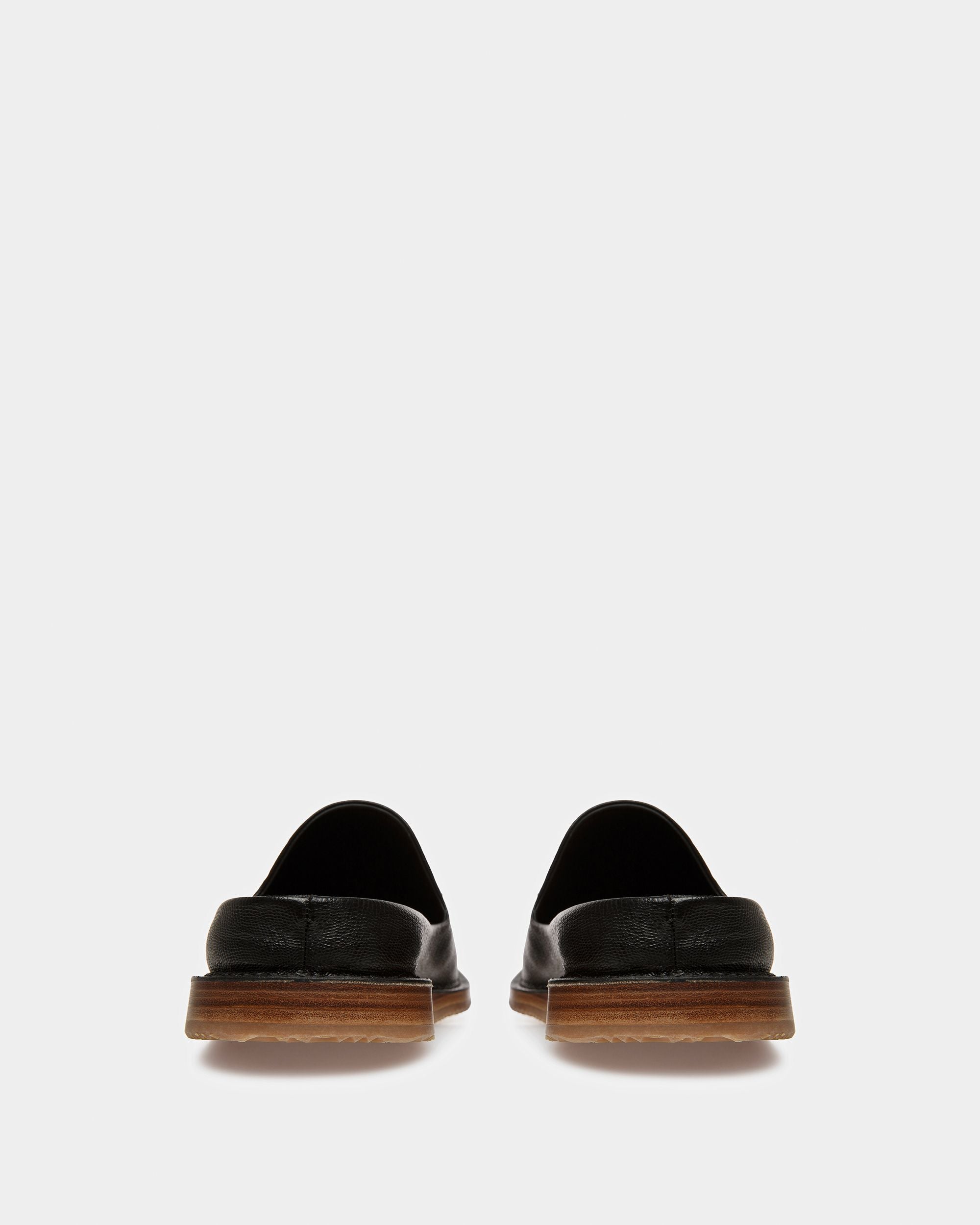 Fosko Lederslipper In Schwarz - Herren - Bally - 04