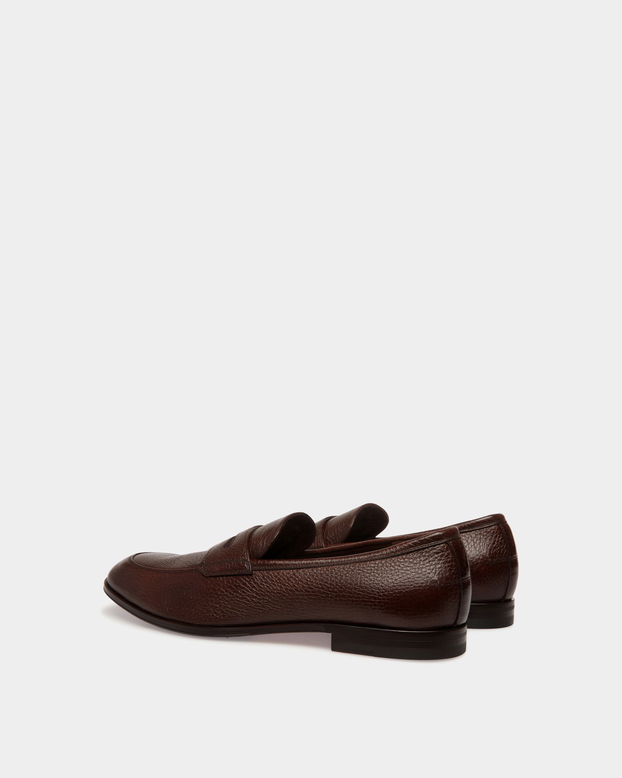 Mocassino Westminster In Pelle Di Daino Marrone - Uomo - Bally - 03