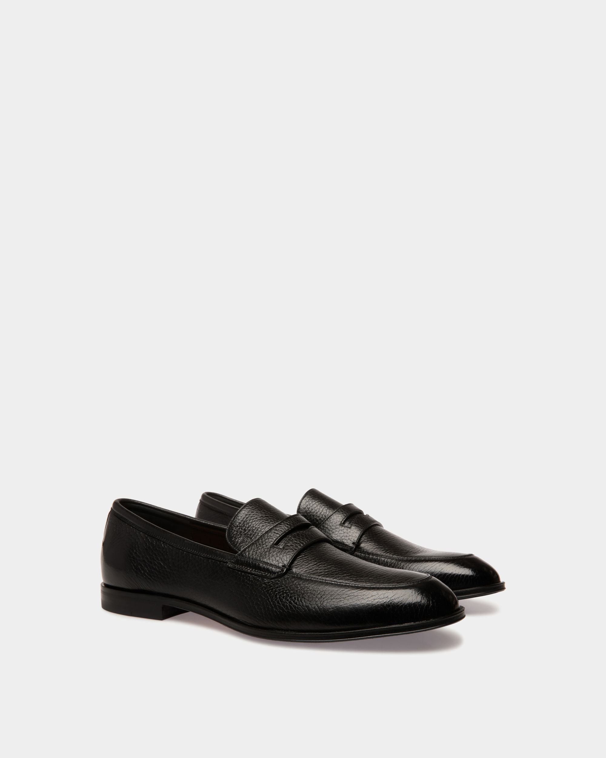 Westminster Loafer Aus Hirschleder In Schwarz - Herren - Bally - 02