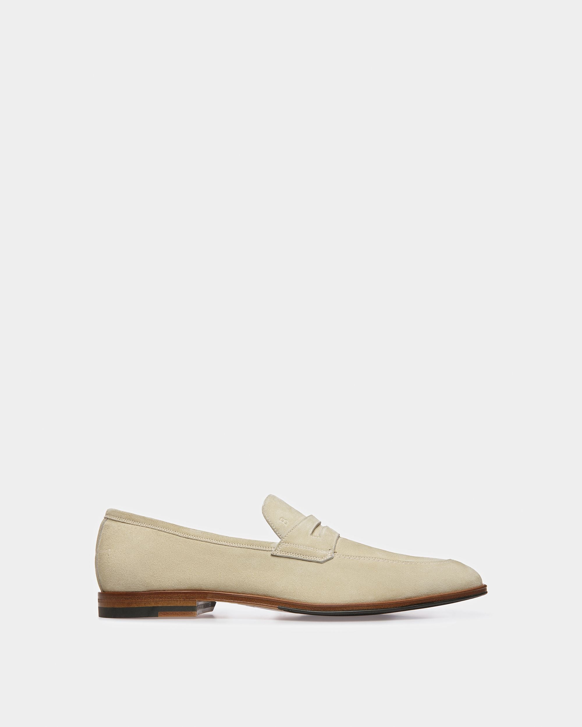 Webb Mocassins En Cuir Couleur Fossile - Homme - Bally - 01