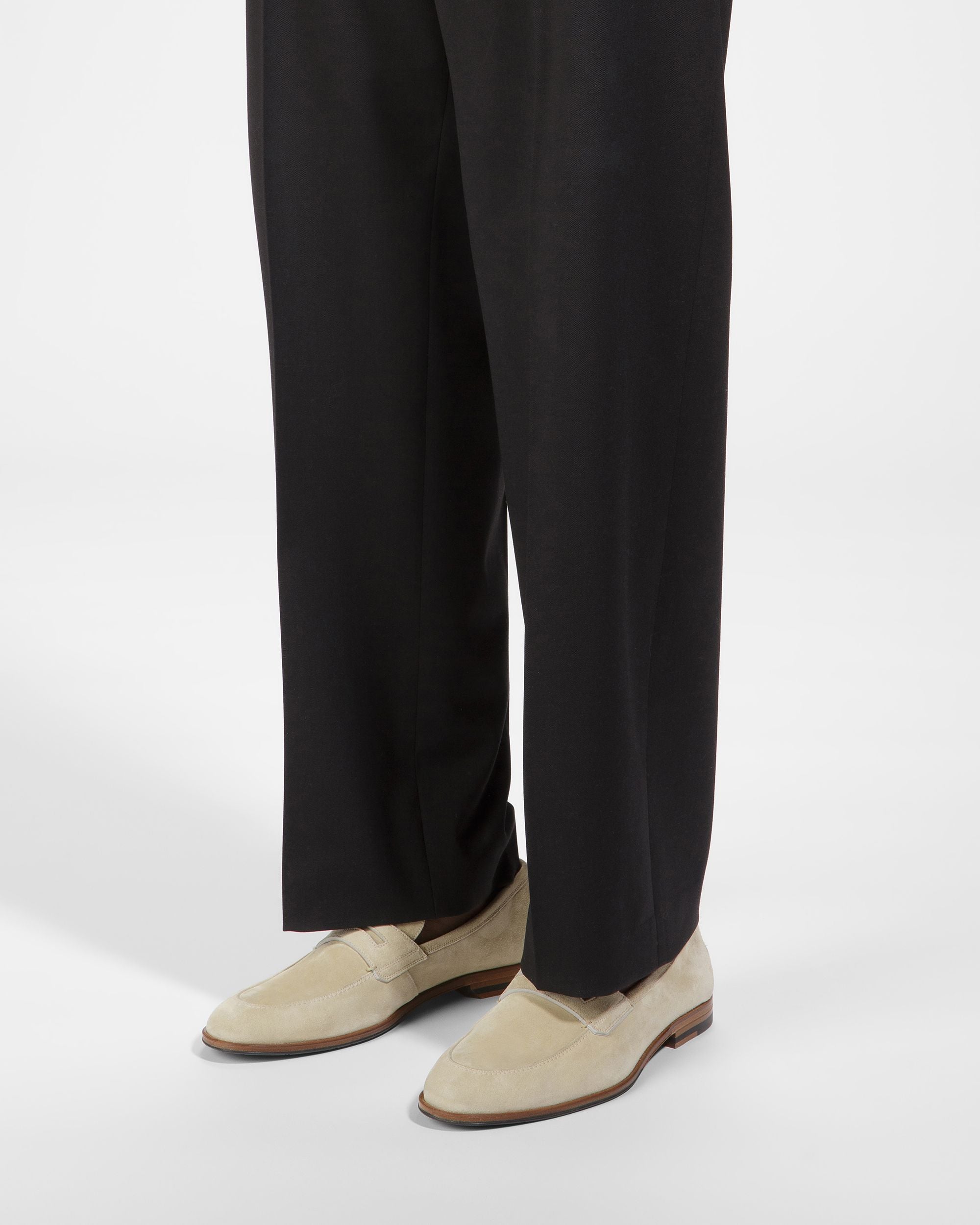 Webb Mocassins En Cuir Couleur Fossile - Homme - Bally - 06