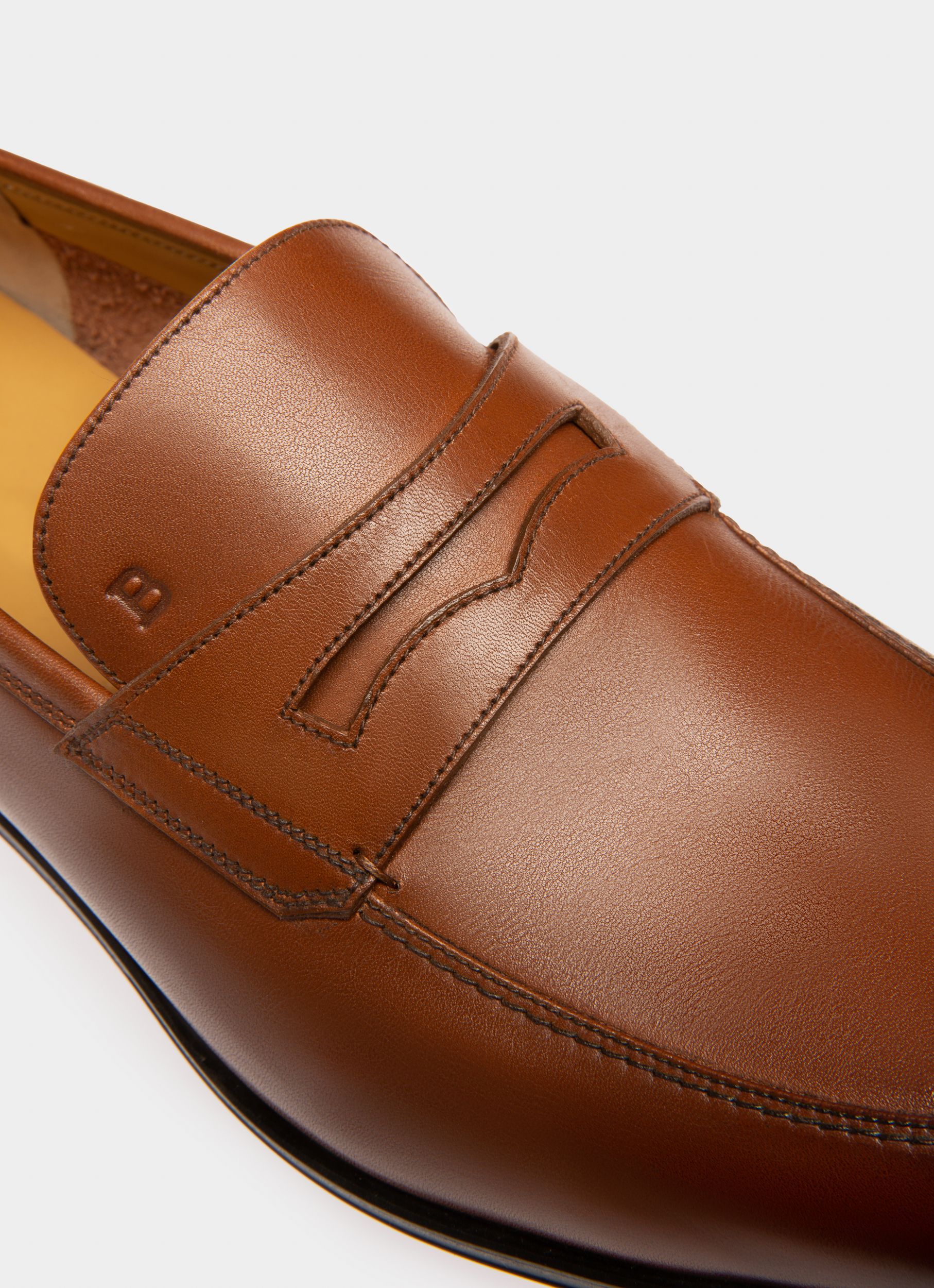 Webb Loafer Aus Braunem Leder - Herren - Bally - 05