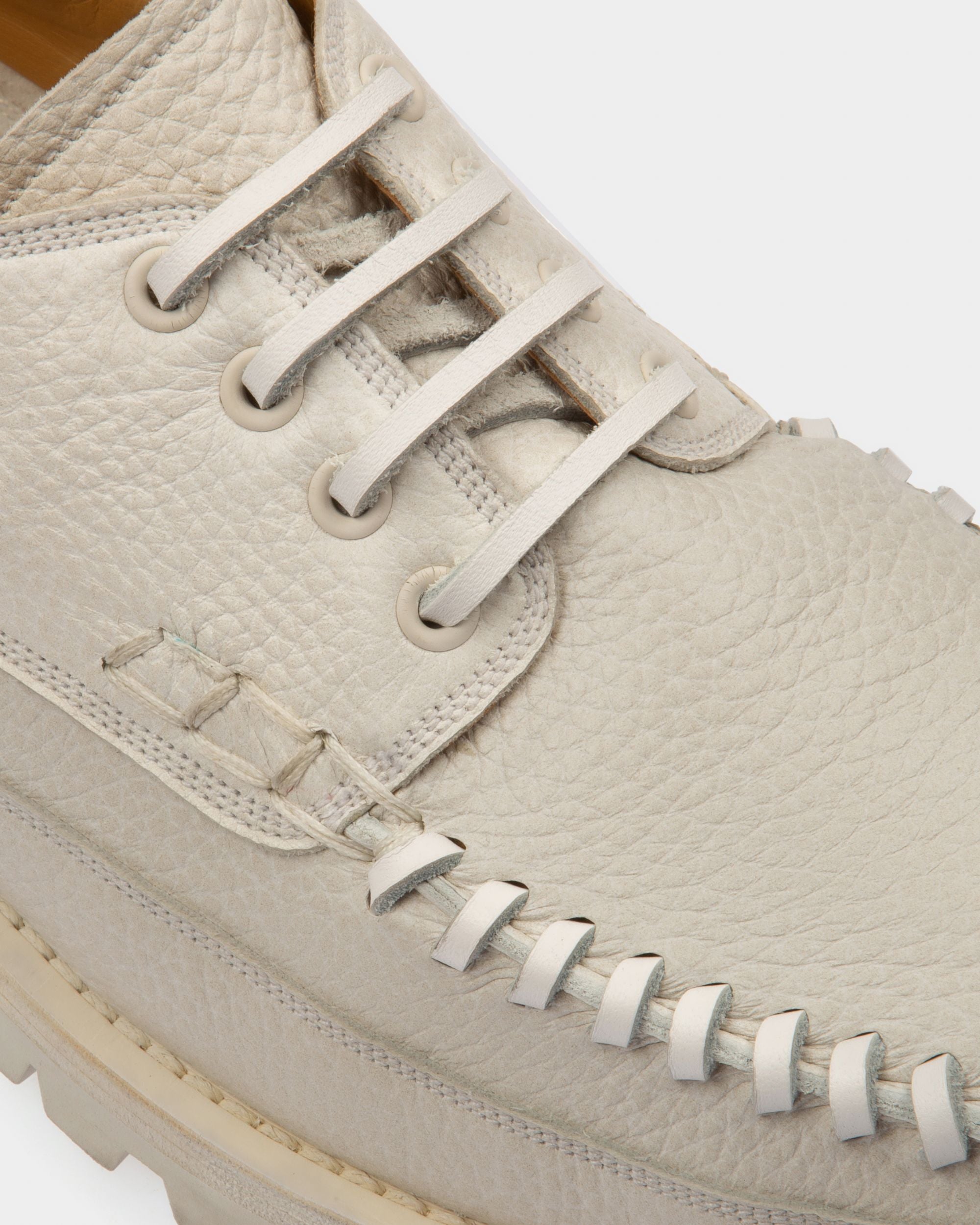 Trendal Mokassins Aus Weissem Leder - Herren - Bally - 06
