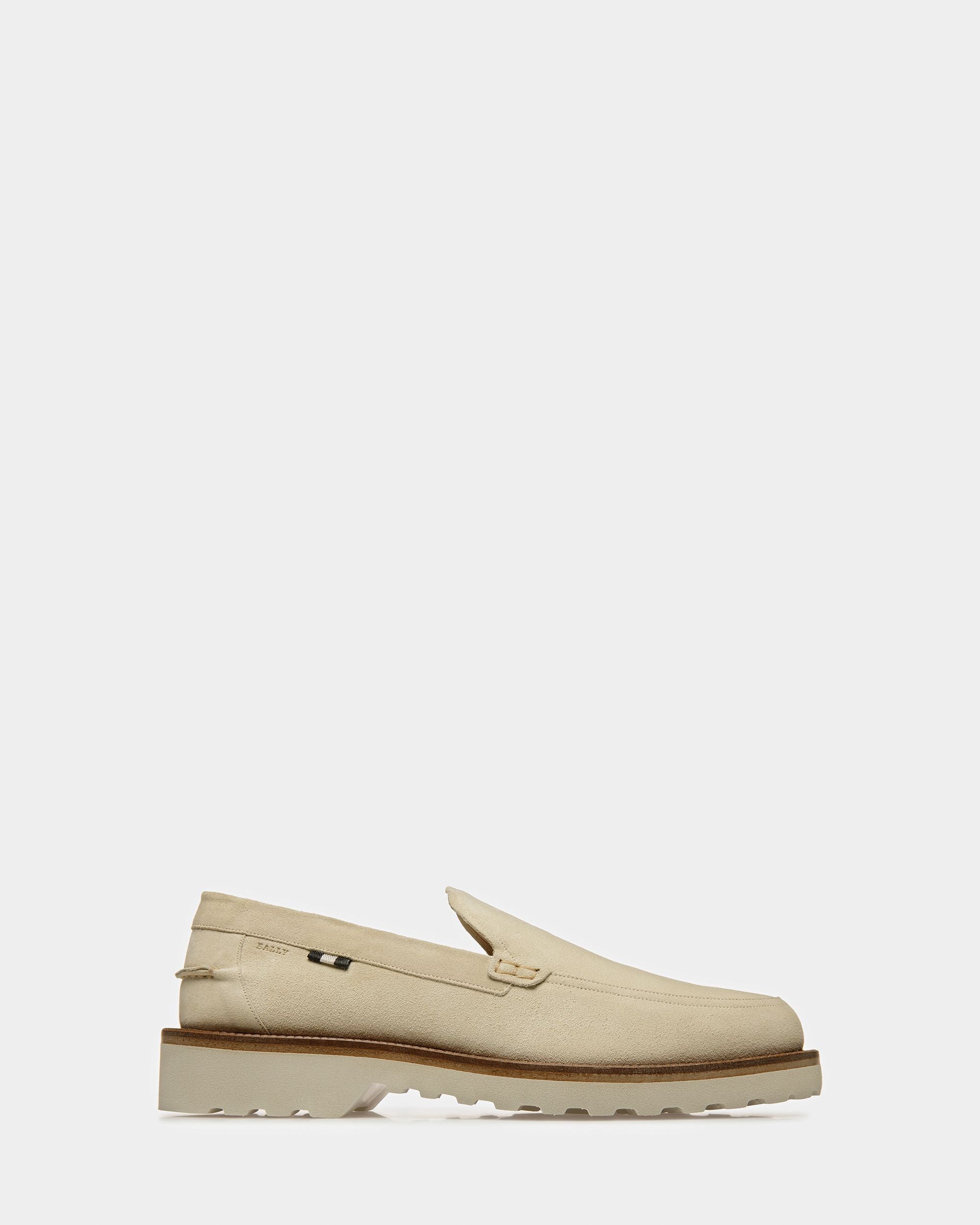 Novald Leder-Loafer In Fossil - Herren - Bally - 01