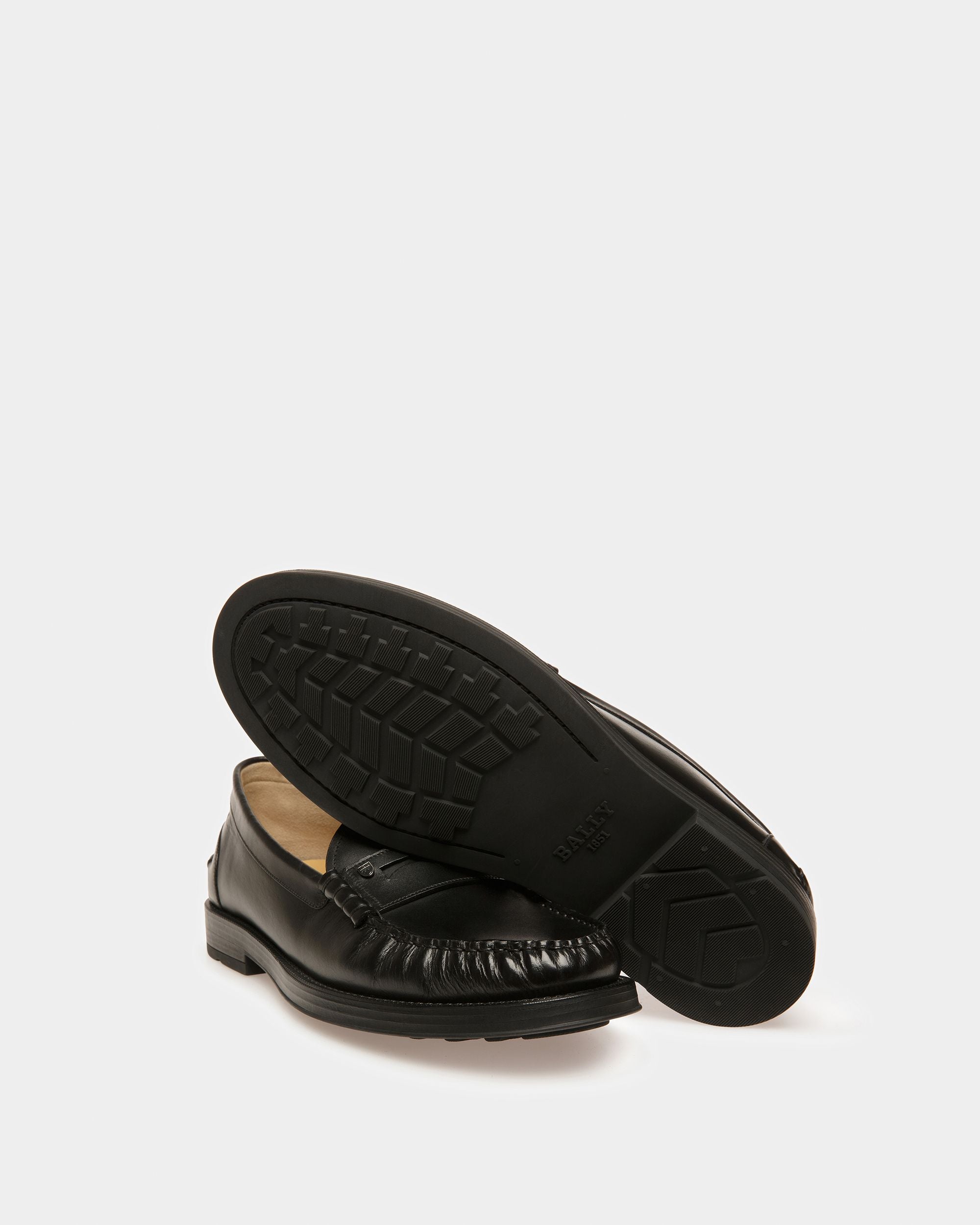 Roody Mokassins Aus Leder In Schwarz - Herren - Bally - 05