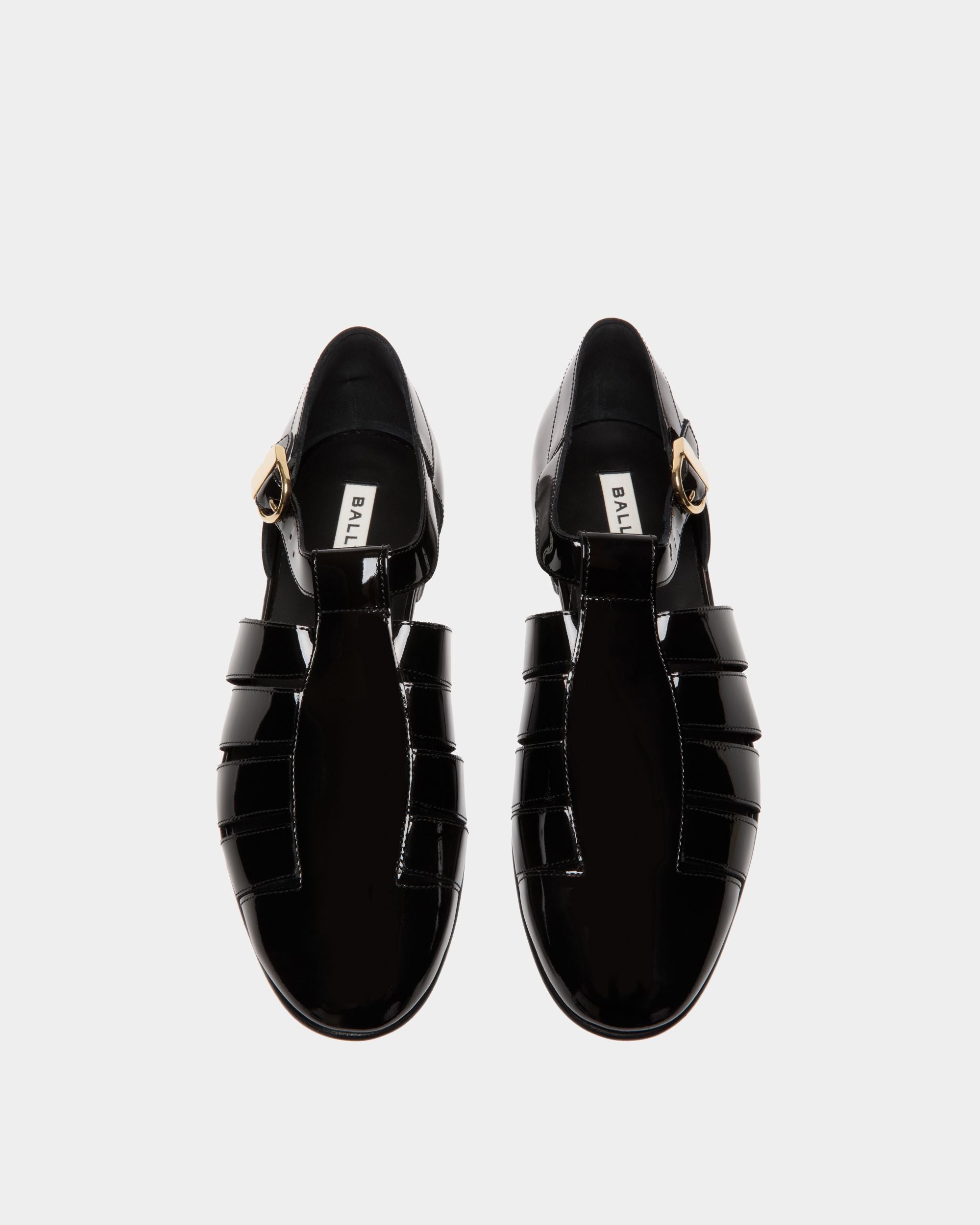 Salton Sandals In Black Leather - Men's - Bally - 04