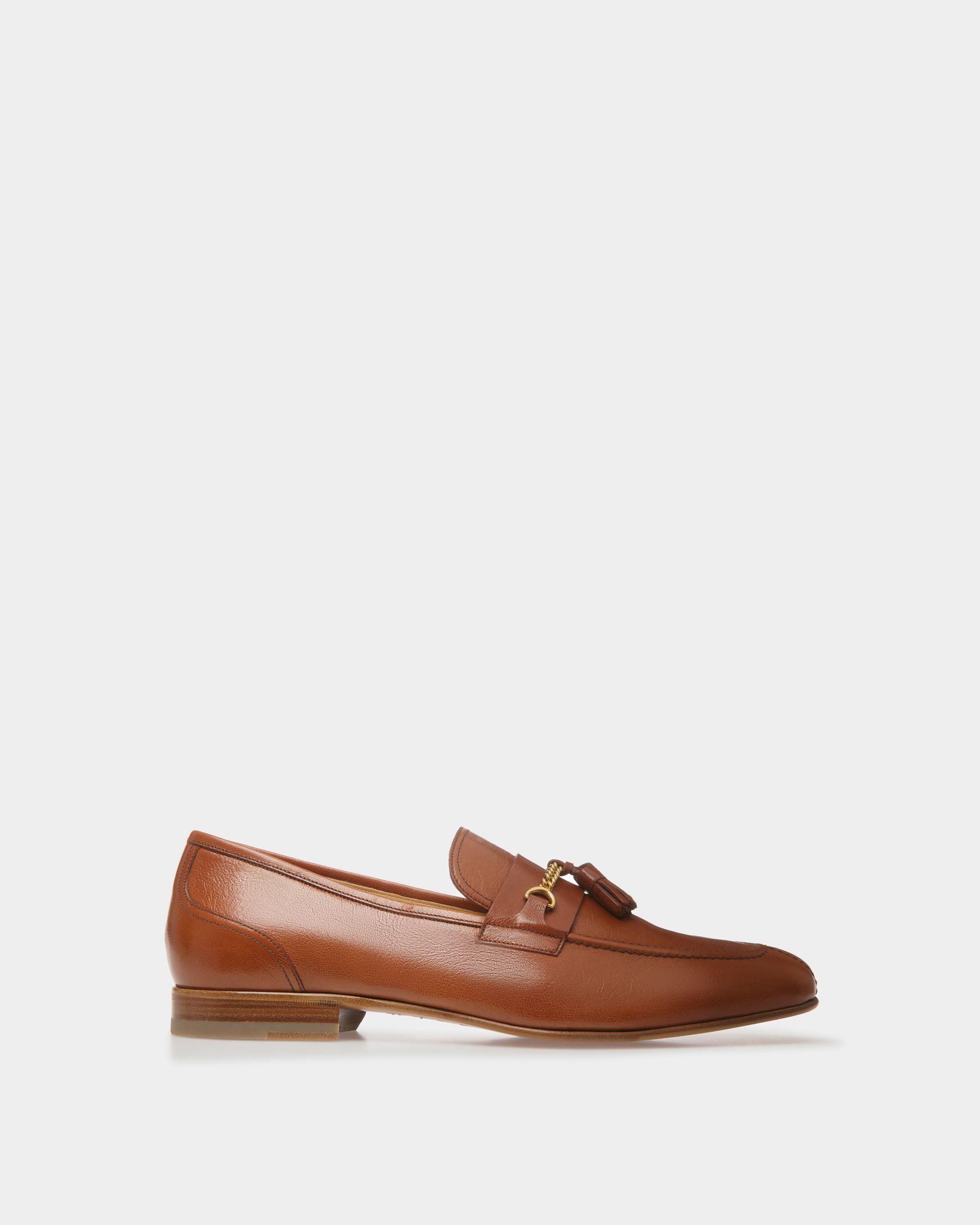 Suisse Loafer Aus Braunem Leder - Herren - Bally - 01