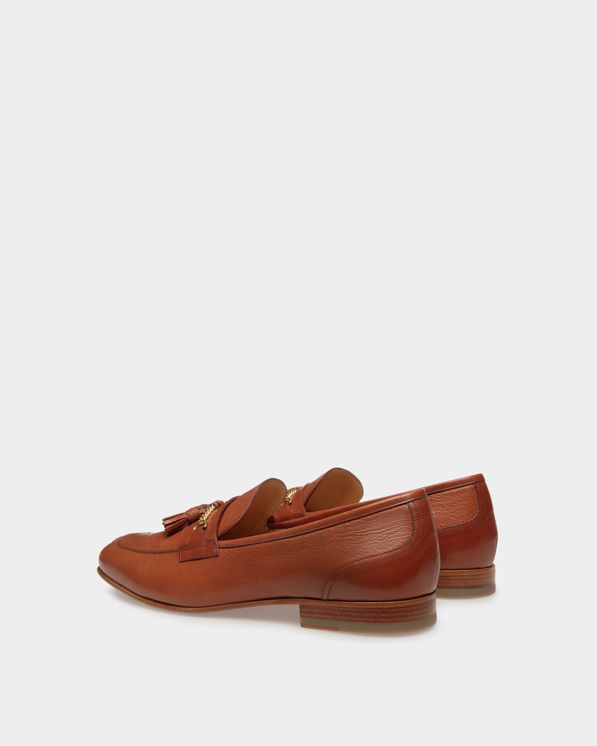 Suisse Loafer Aus Braunem Leder - Herren - Bally - 03