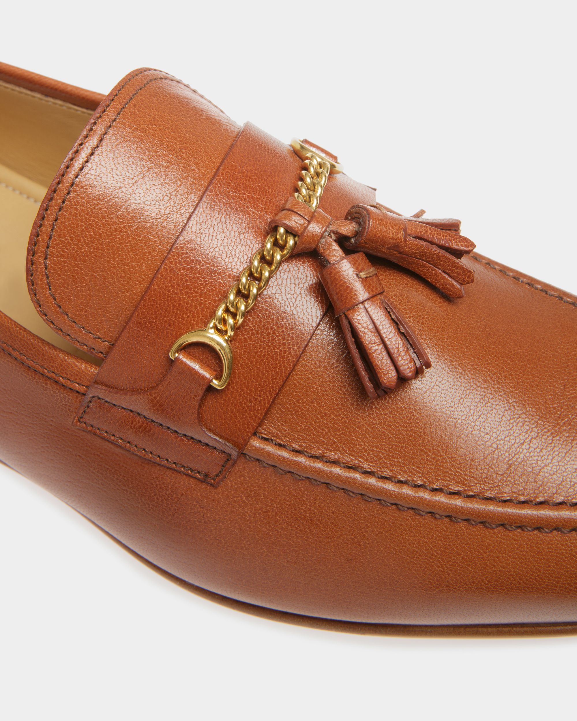 Suisse Loafer Aus Braunem Leder - Herren - Bally - 05