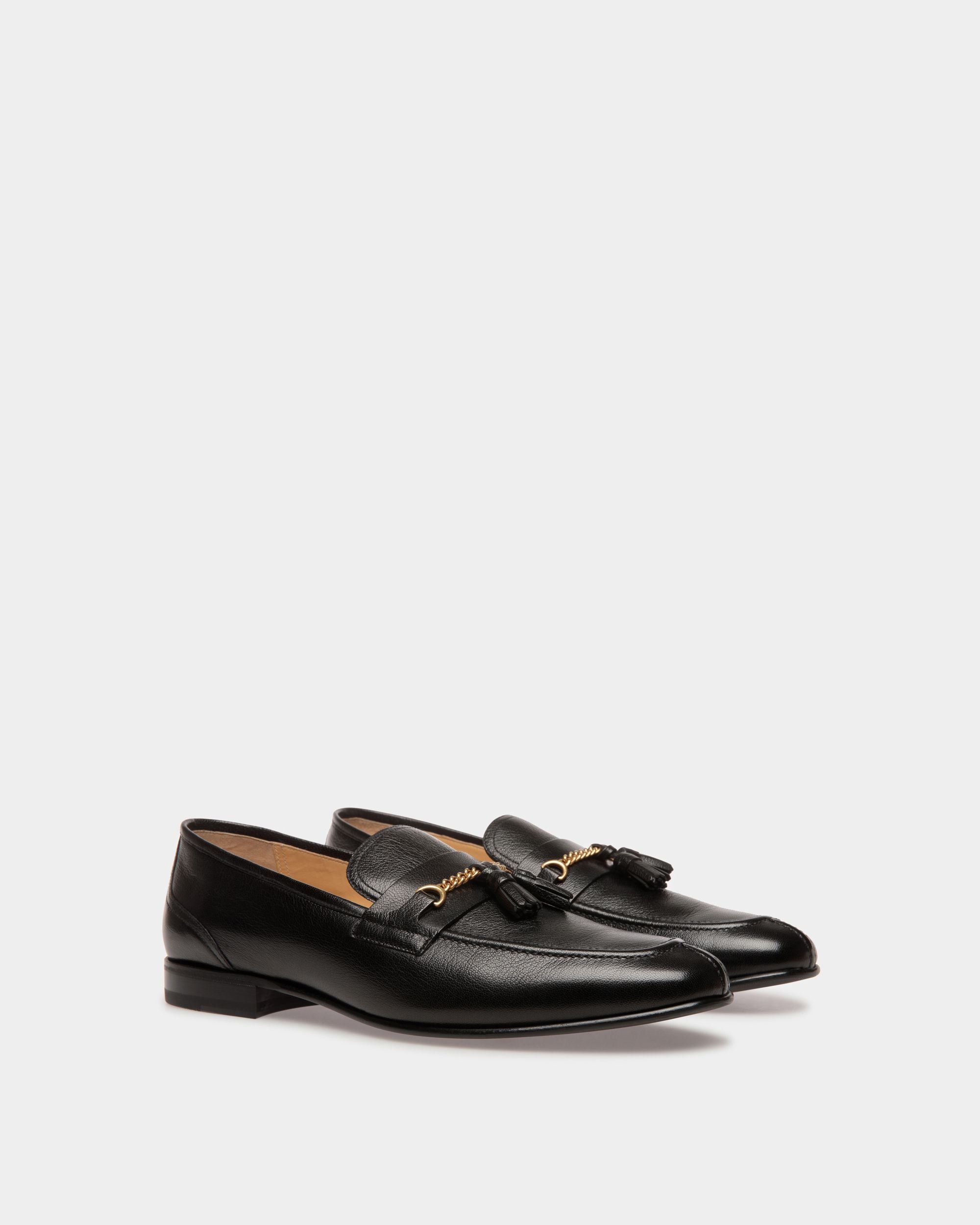 Suisse Loafer Aus Leder In Schwarz - Herren - Bally - 02