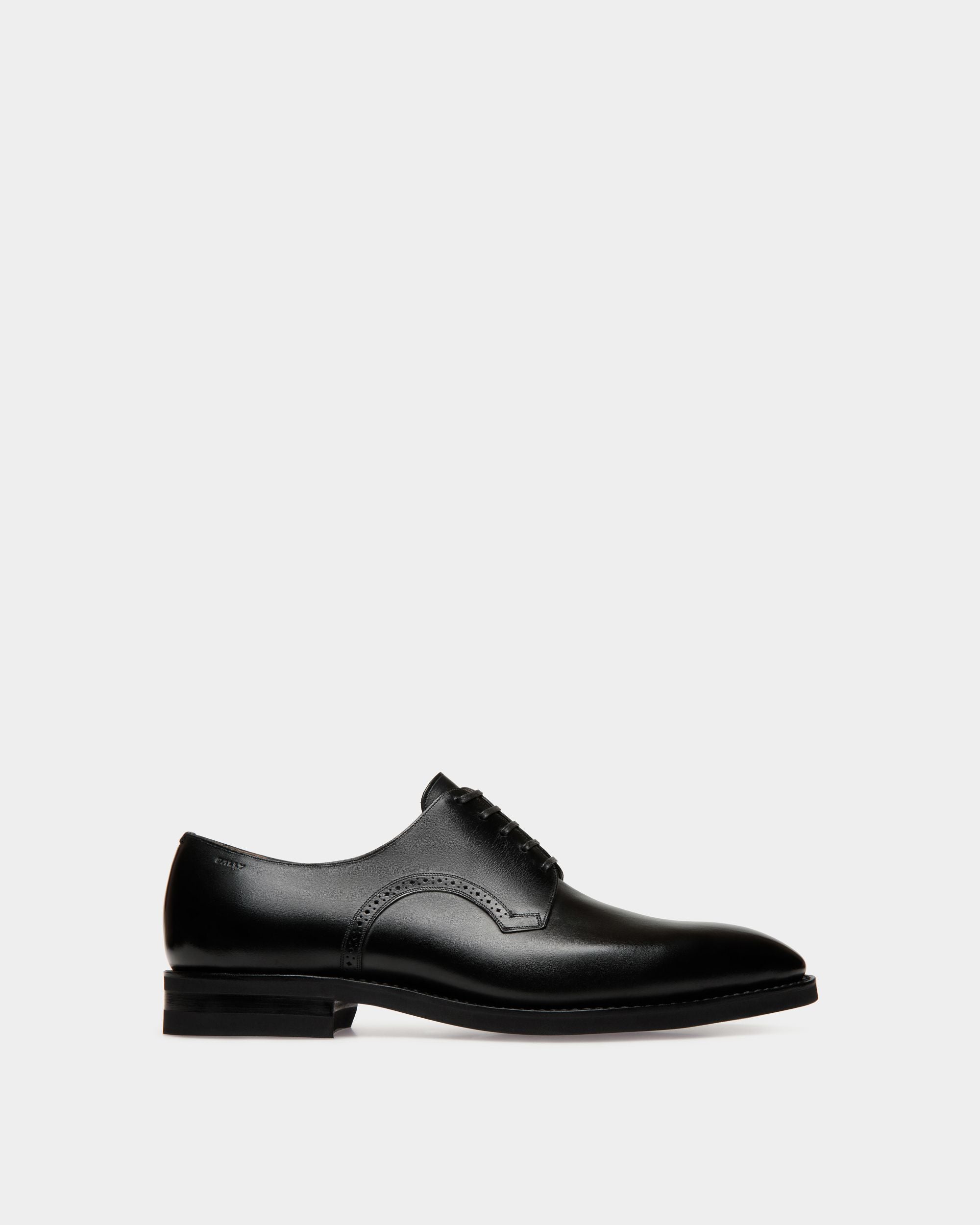 Derby Scribe In Pelle Nera - Uomo - Bally - 01