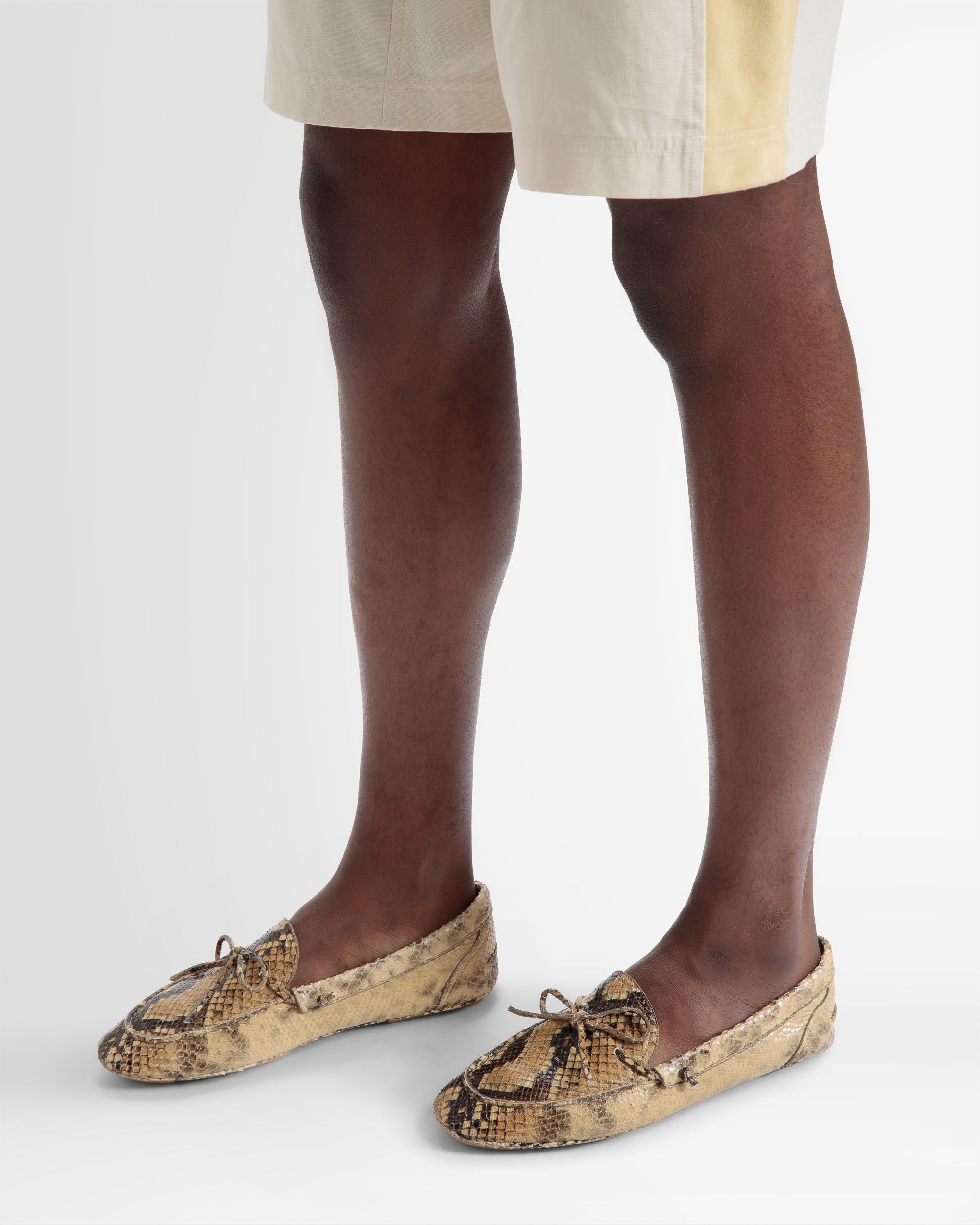 Chaussure De Conduite Hansen Finition Imprimé Python - Homme - Bally - 02