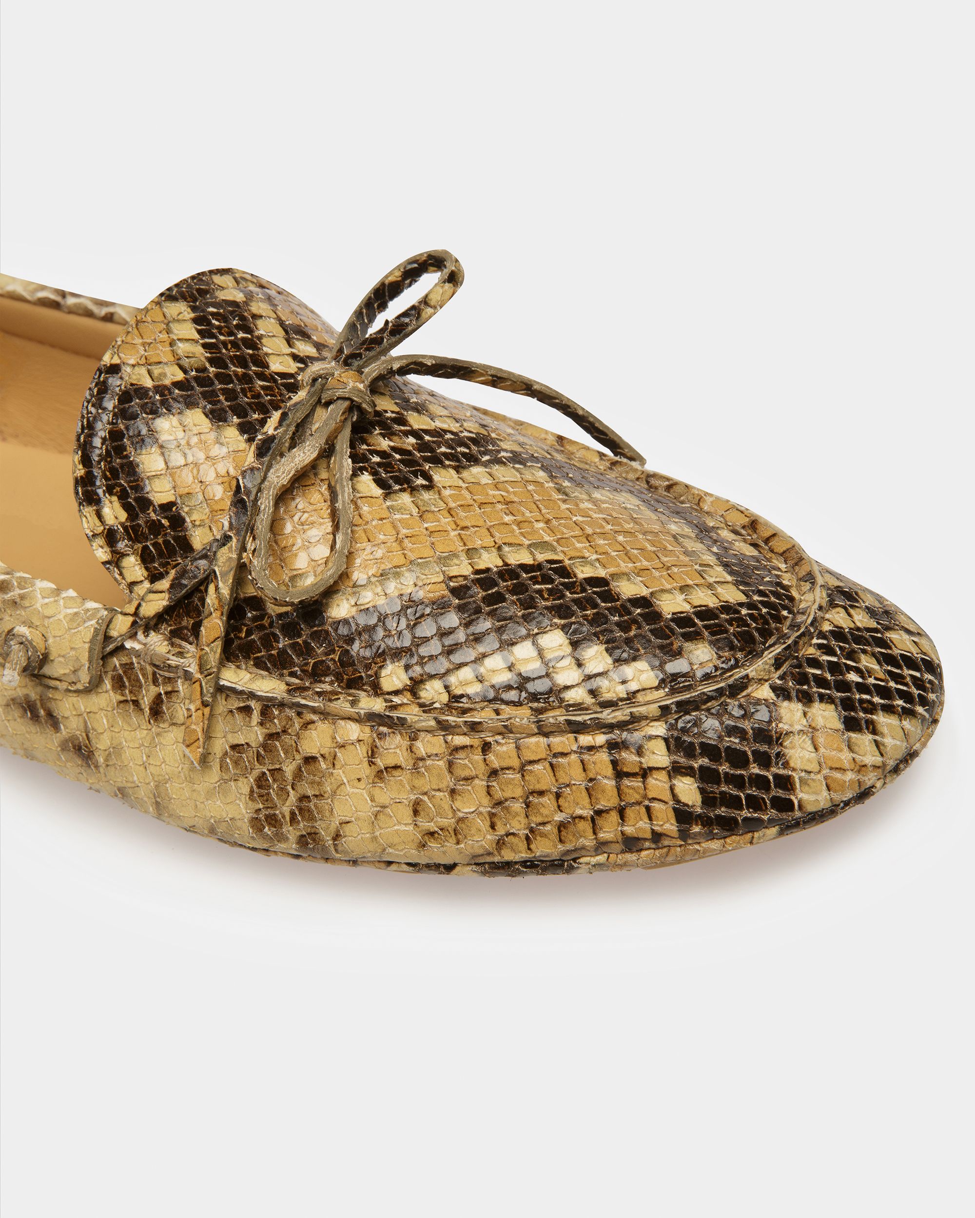 Chaussure De Conduite Hansen Finition Imprimé Python - Homme - Bally - 05