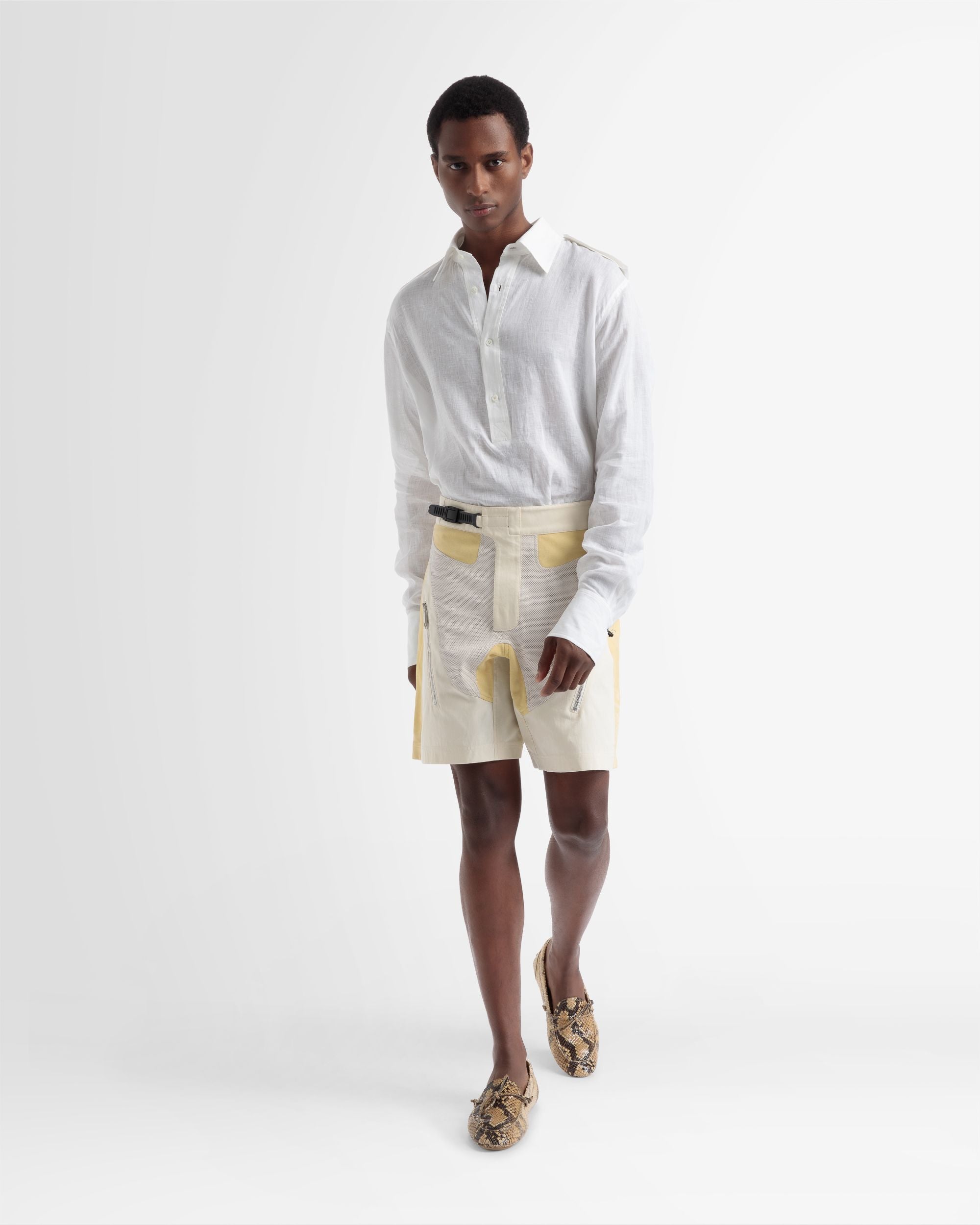 Chaussure De Conduite Hansen Finition Imprimé Python - Homme - Bally - 06