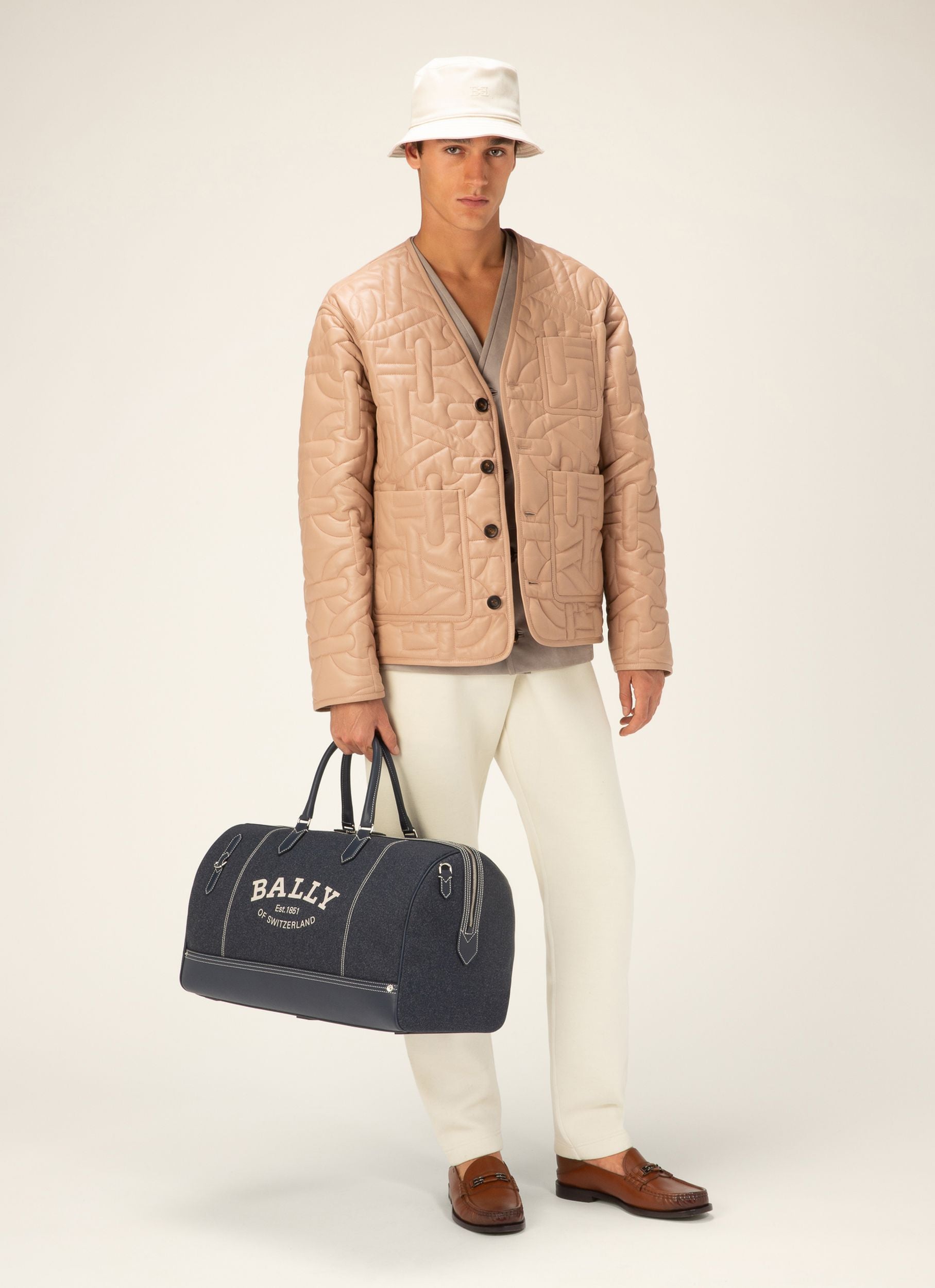 Coriano Mocassins En Cuir Marron - Homme - Bally - 05