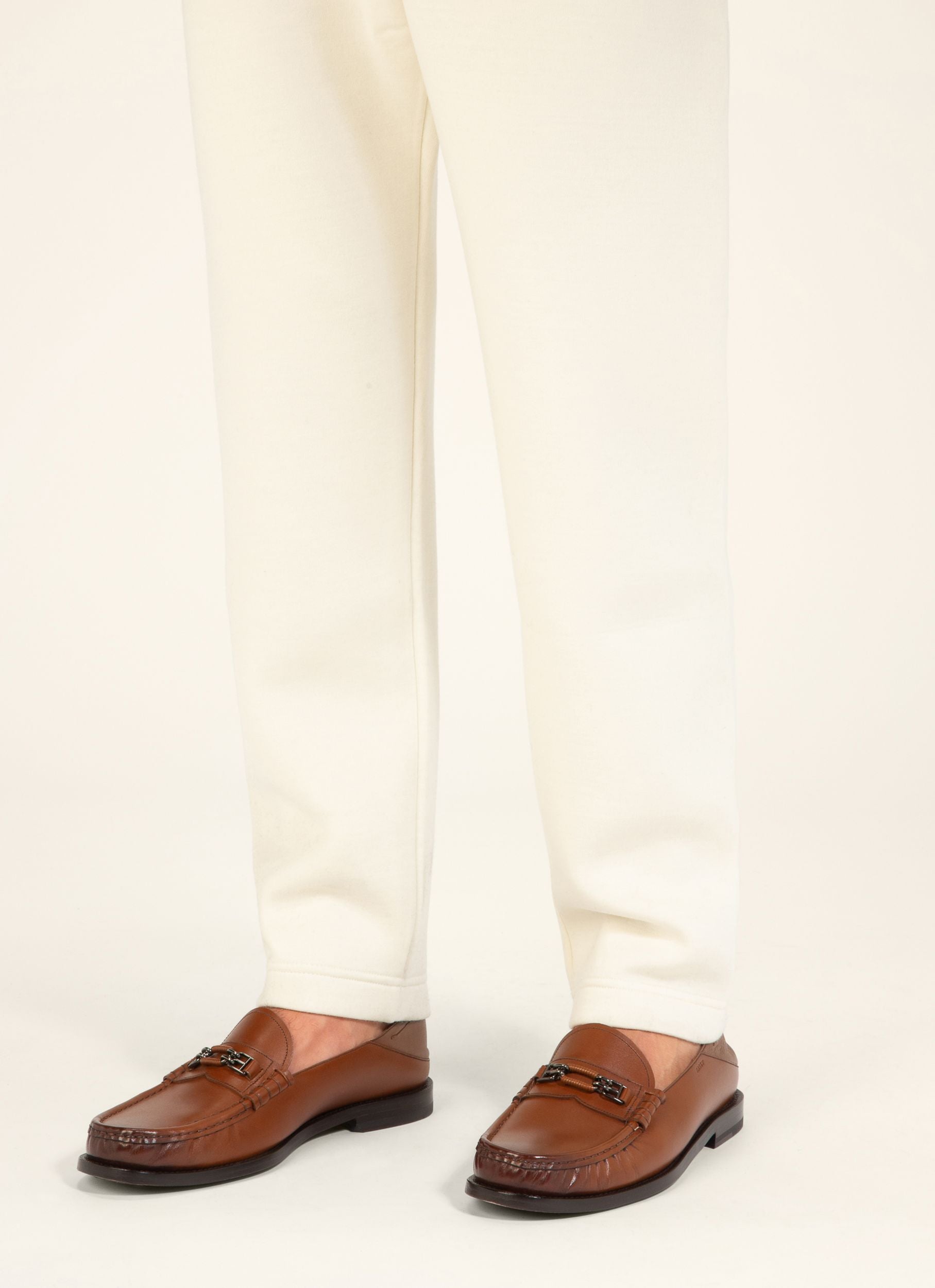 Coriano Mocassins En Cuir Marron - Homme - Bally - 06