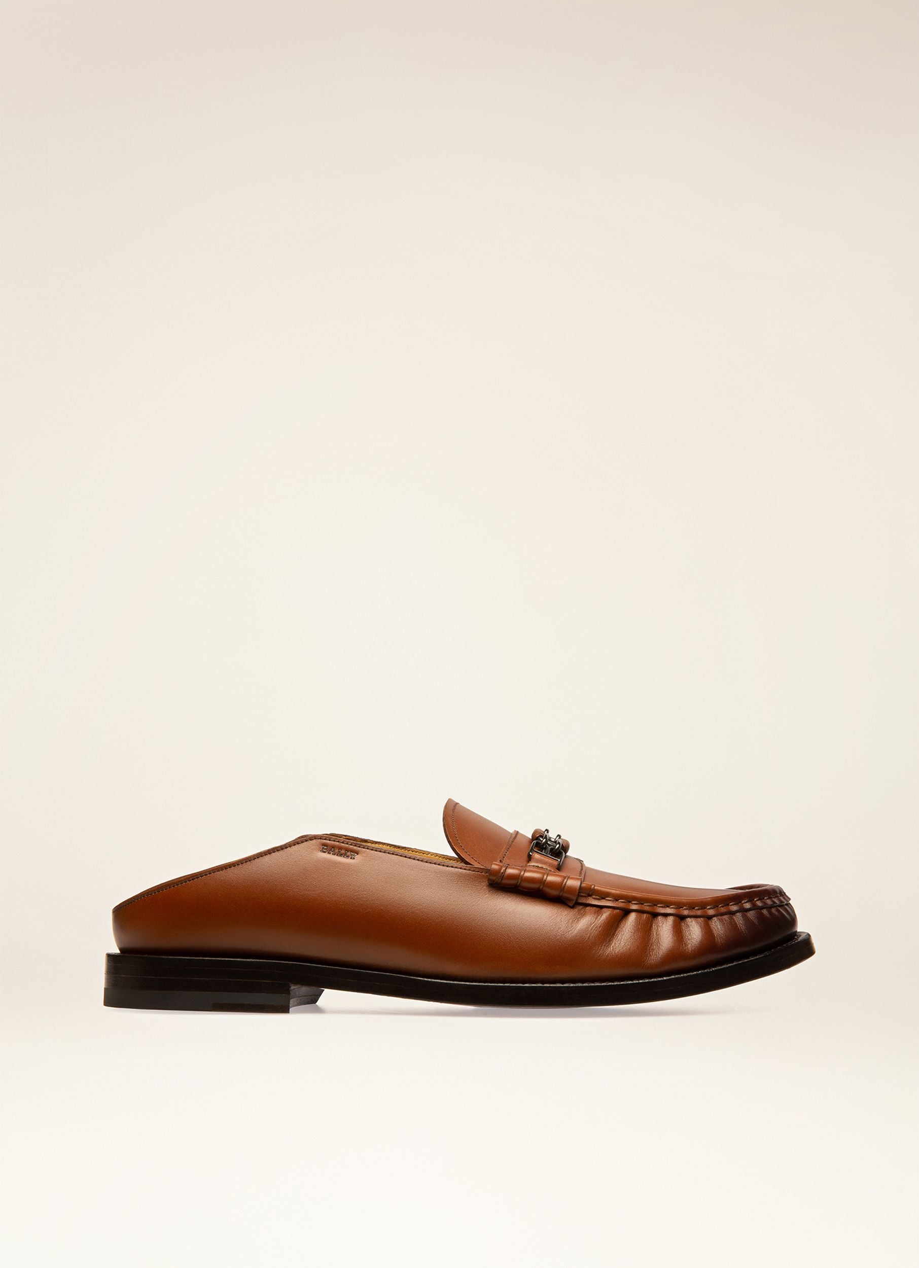 Coriano Mocassins En Cuir Marron - Homme - Bally - 08