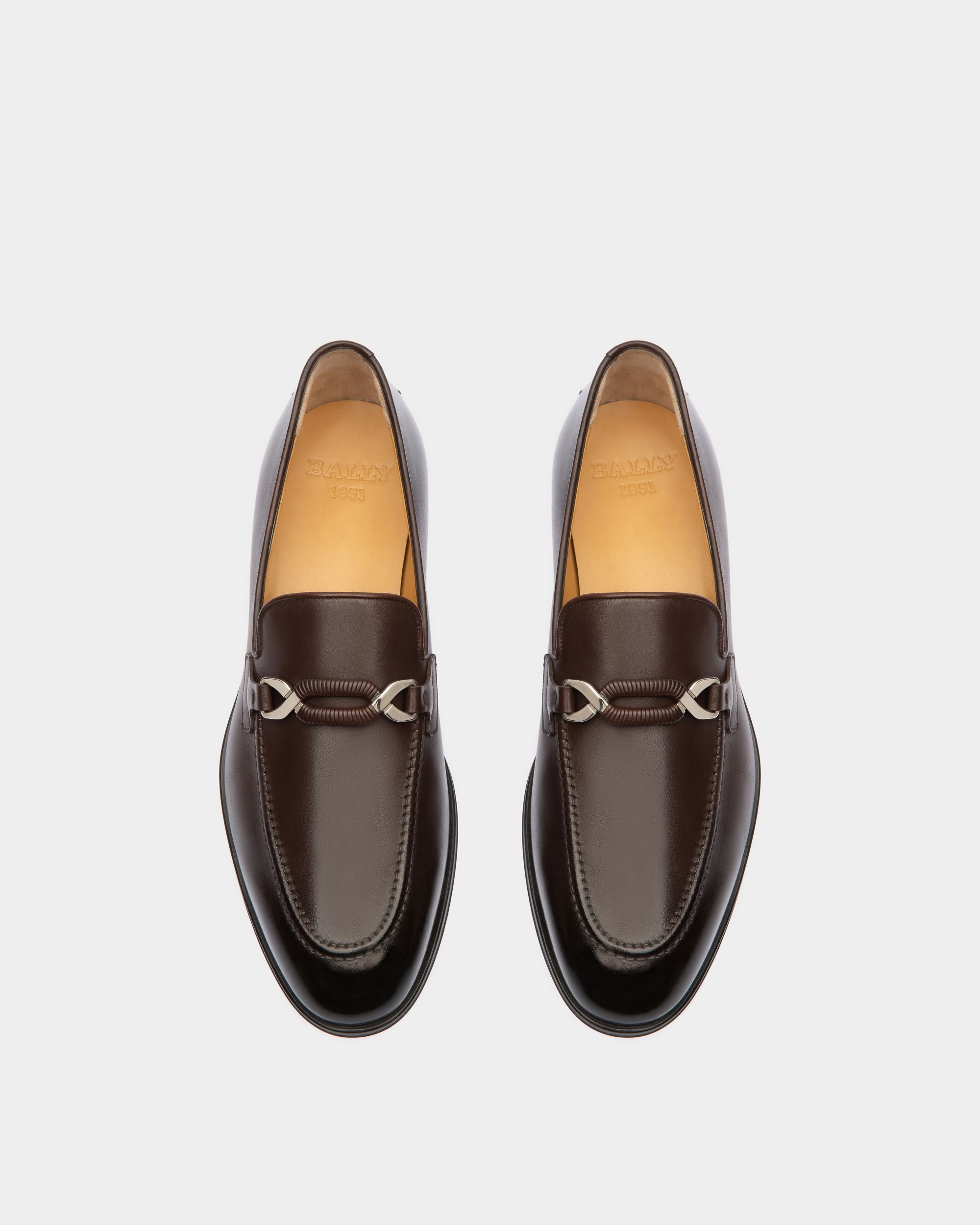 Wernof Loafer Aus Braunem Leder - Herren - Bally - 02