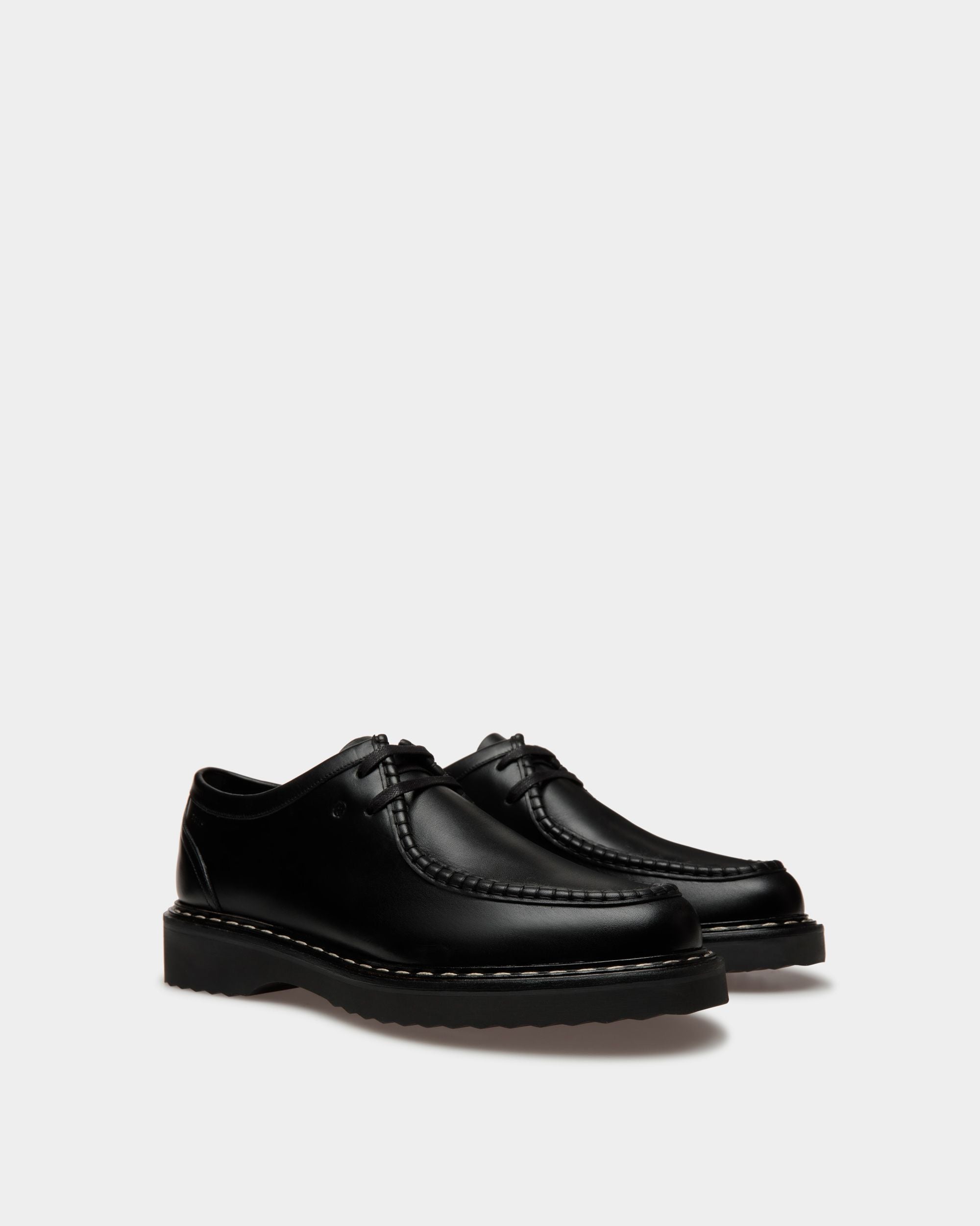 Neasden Derby-Schuh Aus Leder In Schwarz - Herren - Bally - 03
