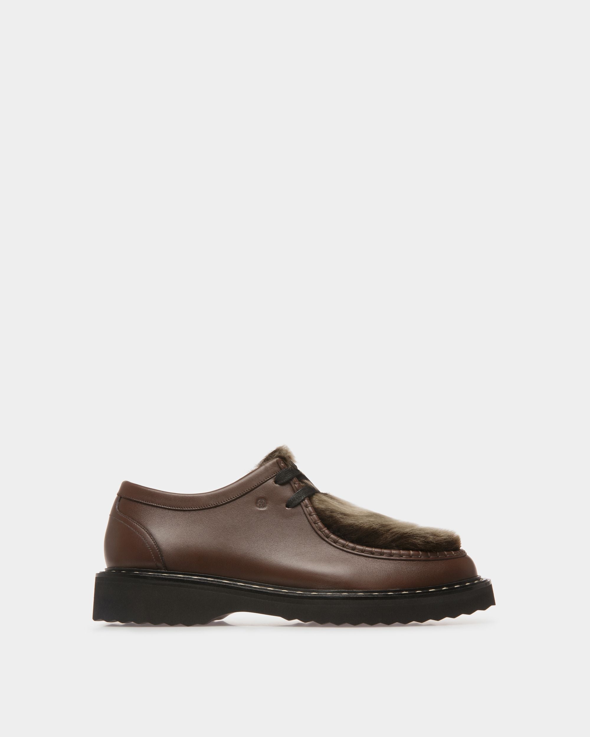 Derbies Neasden En Cuir Marron - Homme - Bally - 01