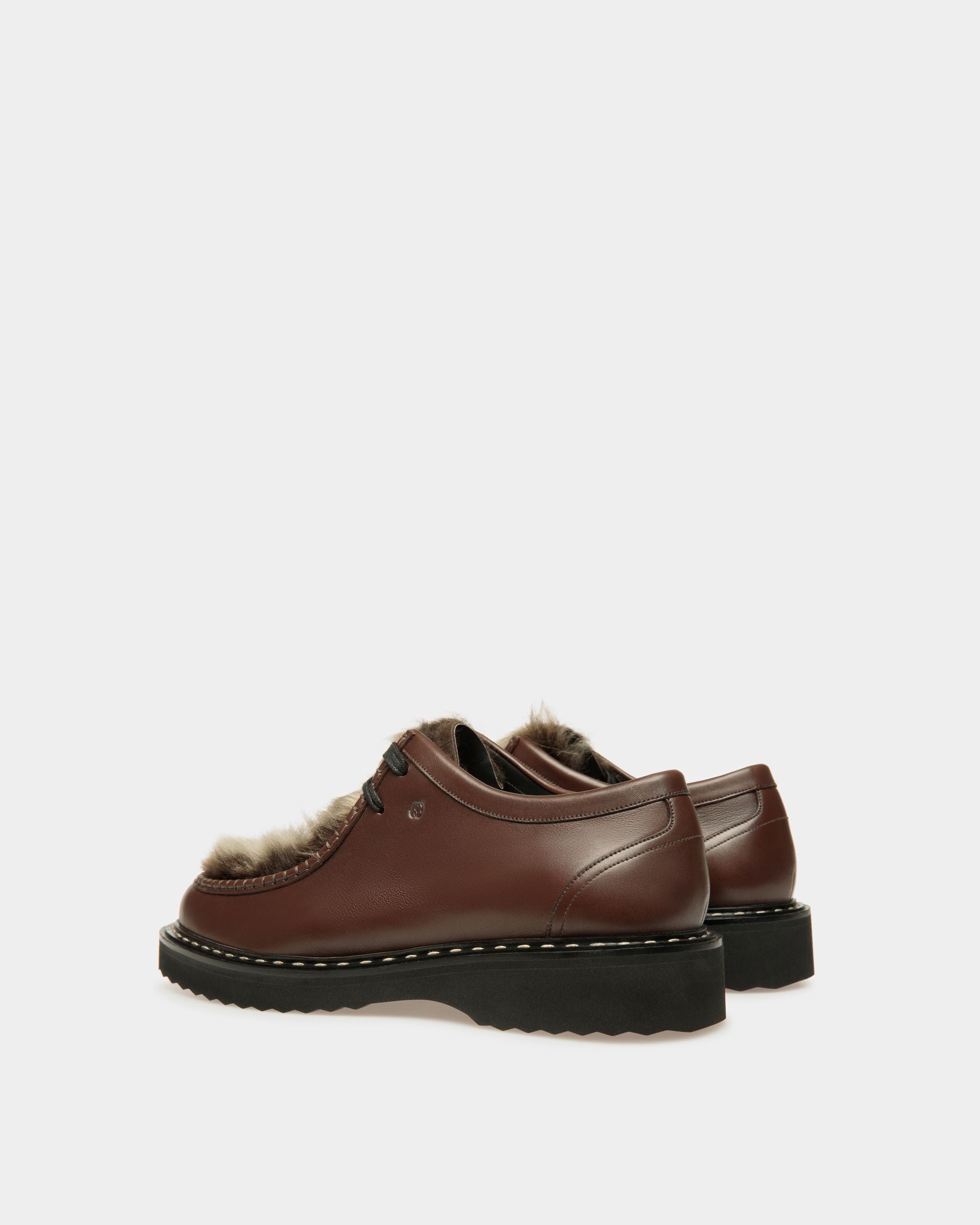 Derbies Neasden En Cuir Marron - Homme - Bally - 03