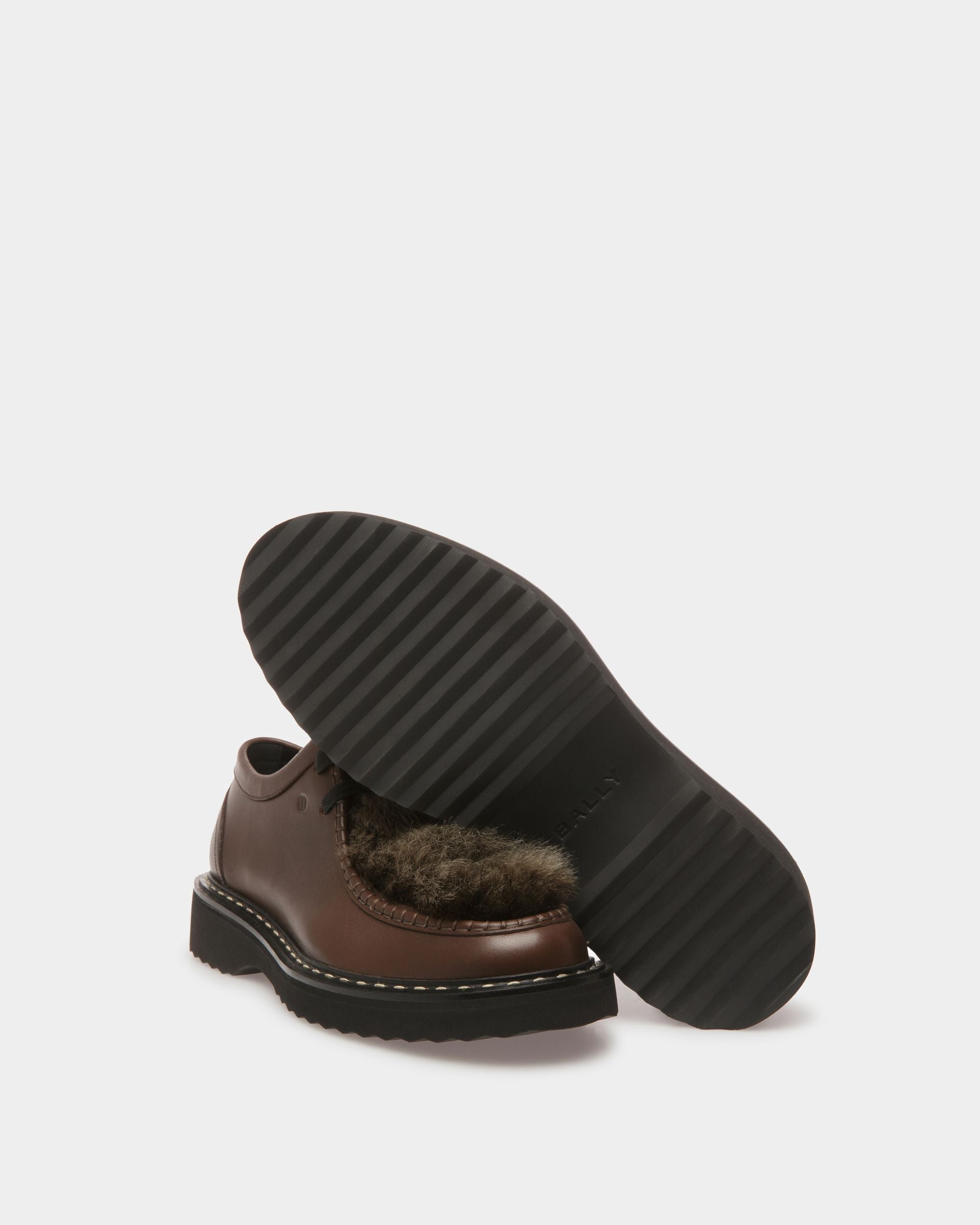 Derbies Neasden En Cuir Marron - Homme - Bally - 04