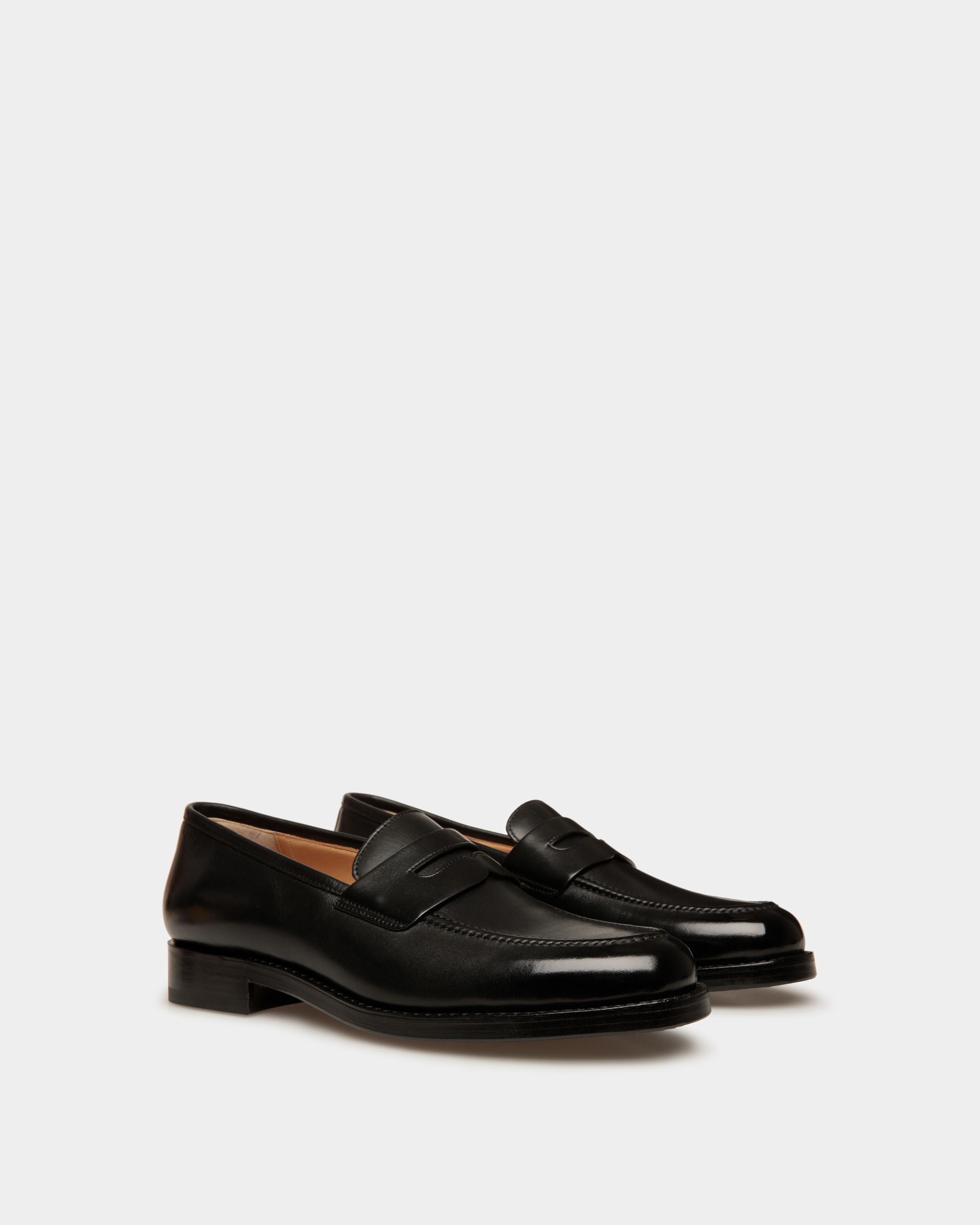 Schoenen Loafer Aus Leder In Schwarz - Herren - Bally - 02