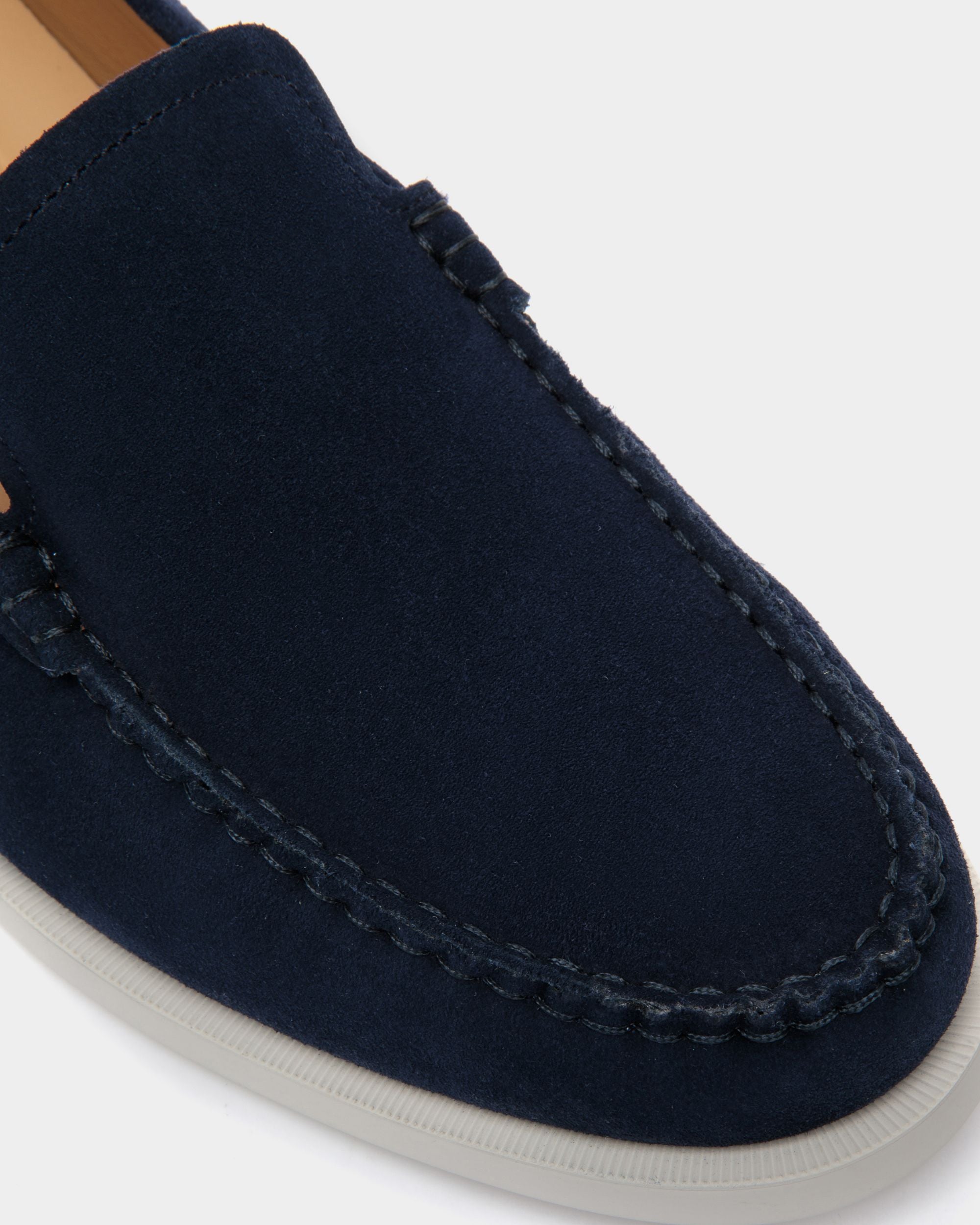 Nelson Loafer in Suede - Men's - Bally - 04