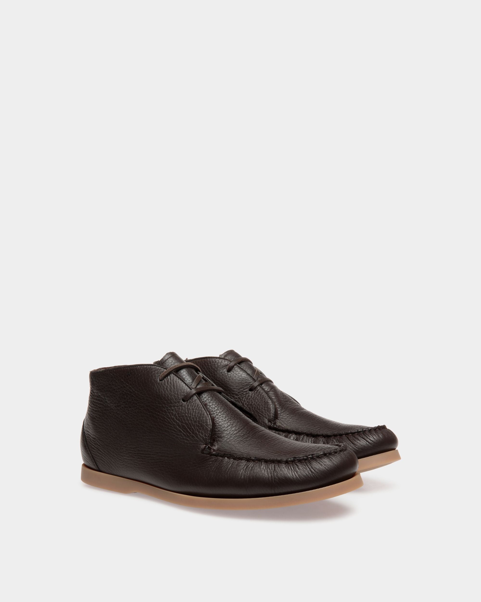 Nelson Moccassins In Brown Leather - Herren - Bally - 02