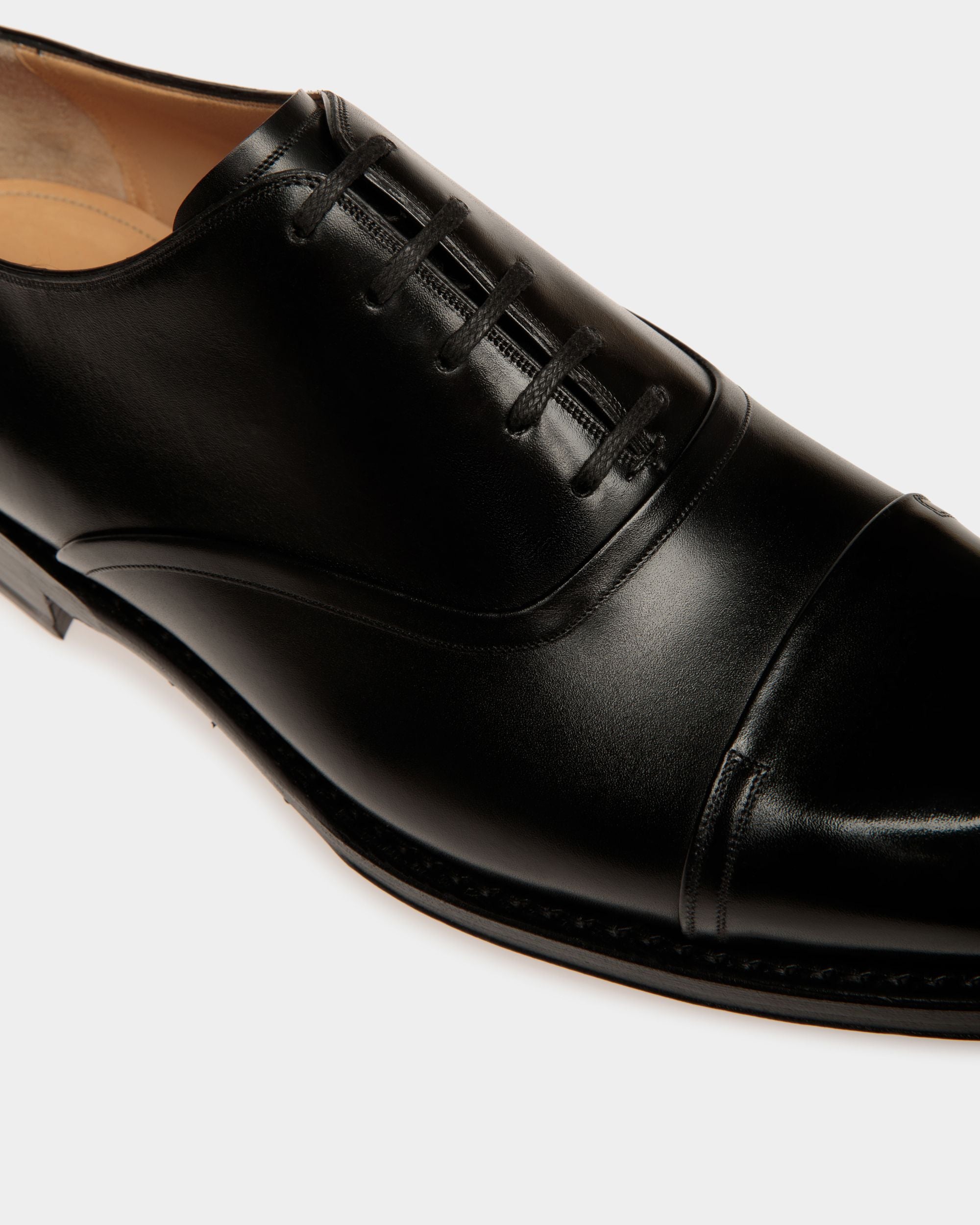 Scribe Un Oxford-Schuh Aus Leder In Schwarz - Herren - Bally - 05