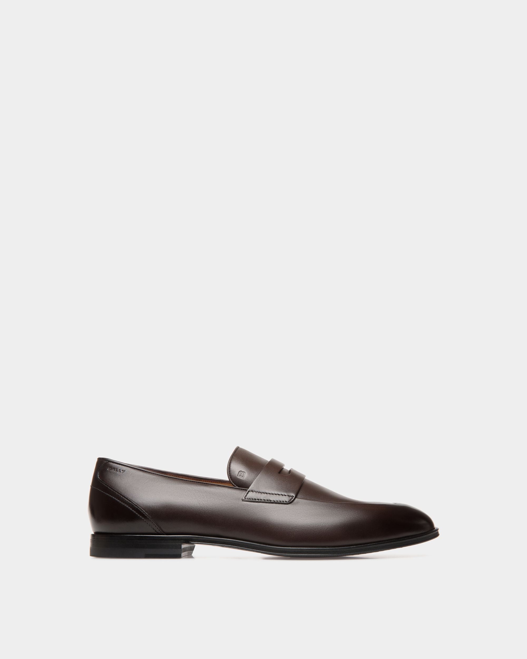 Mocassin Westminster En Cuir Ebano - Homme - Bally - 01