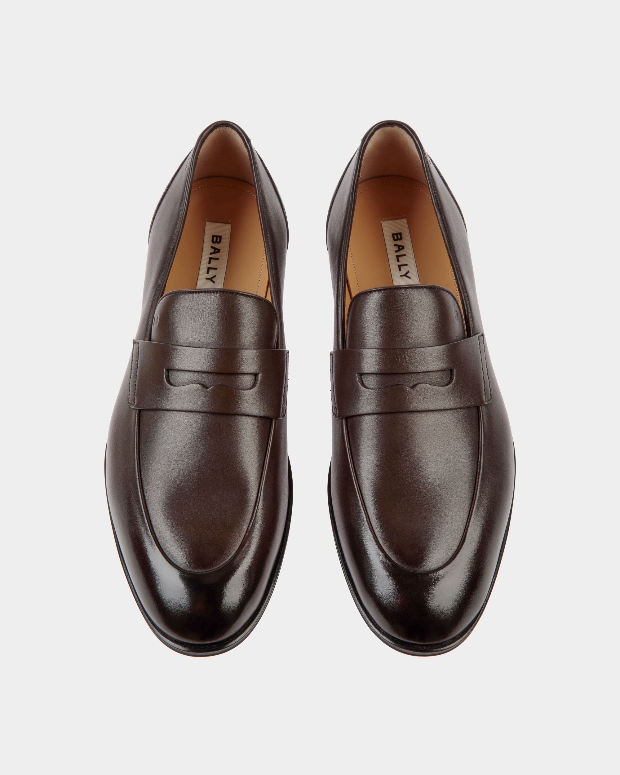 Mocassin Westminster En Cuir Ebano - Homme - Bally - 05