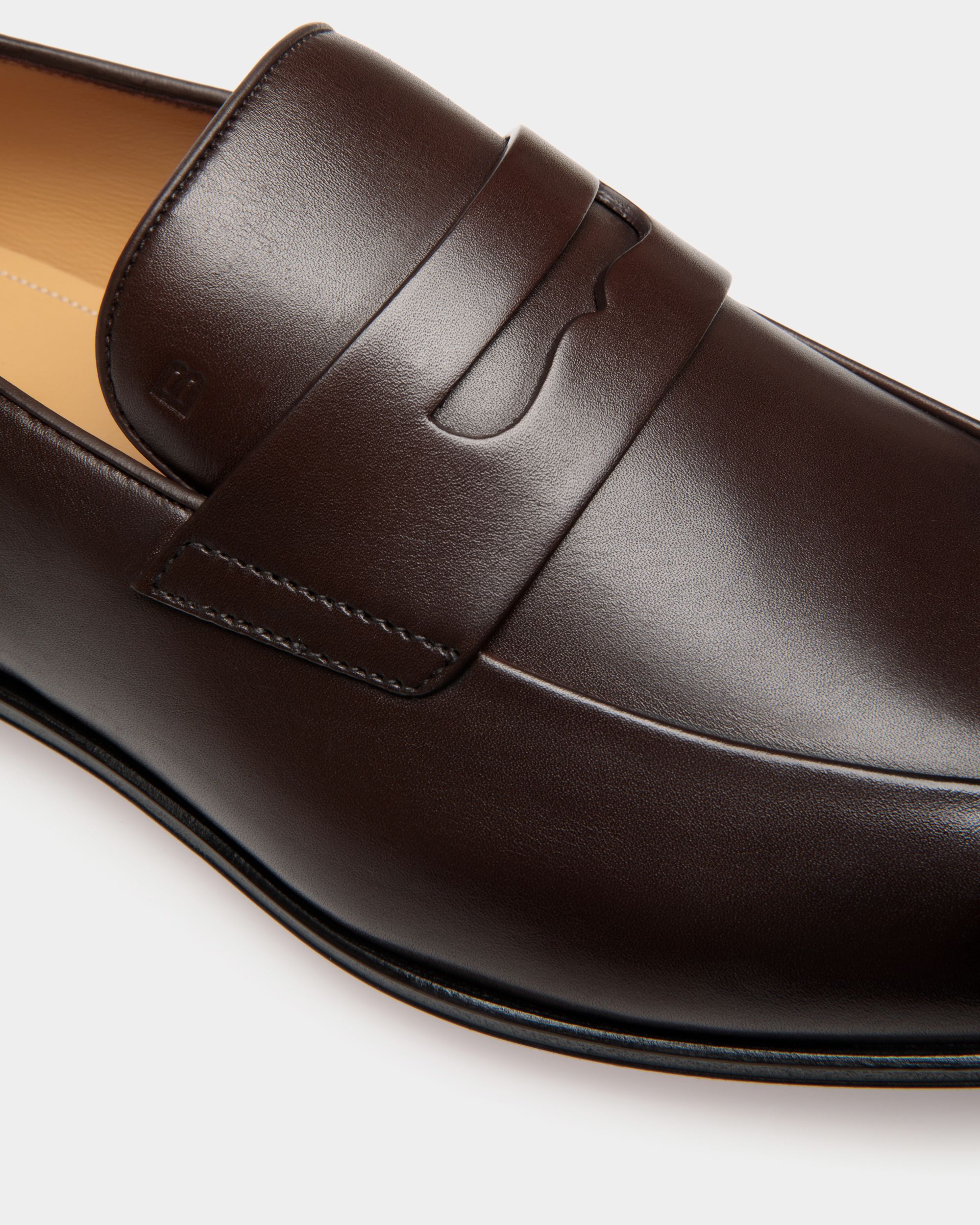Mocassin Westminster En Cuir Ebano - Homme - Bally - 06