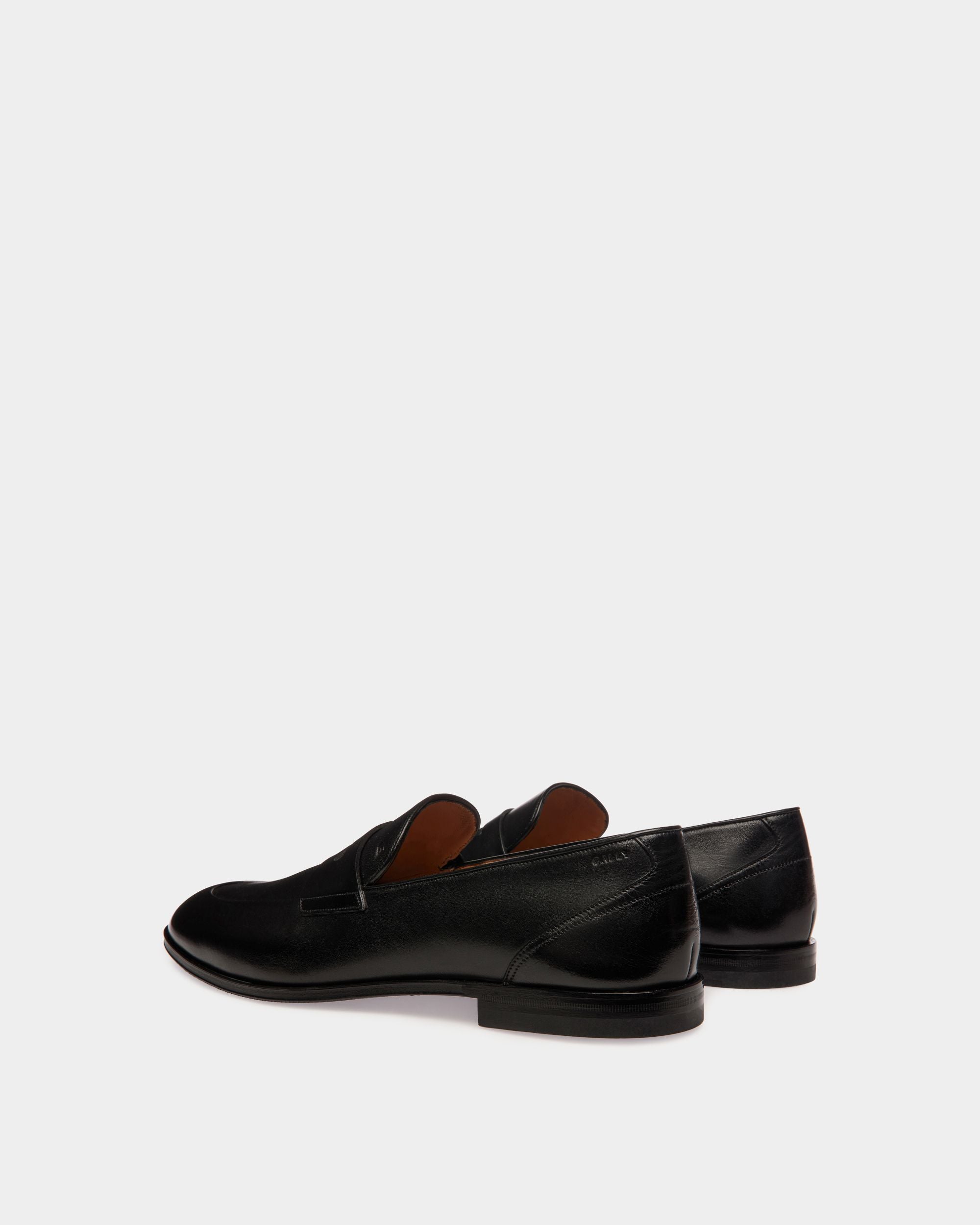 Westminster Loafer In Black Leather - Men's - Bally - 04