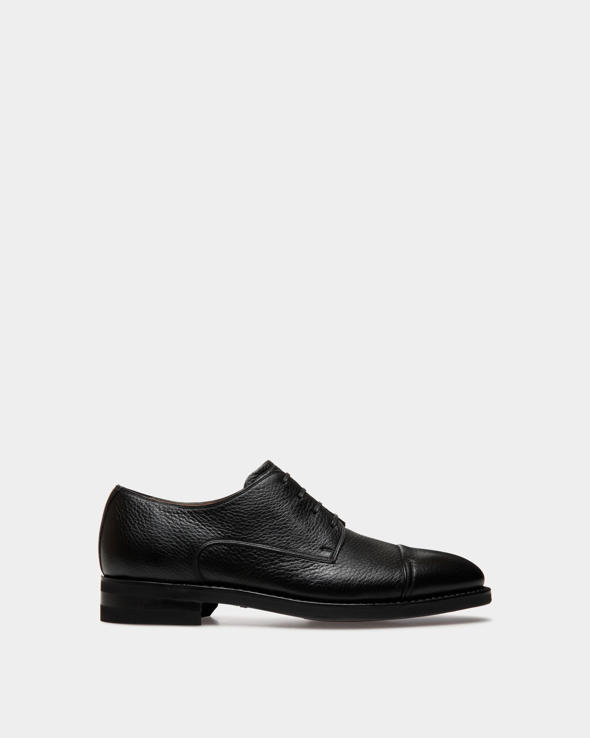 Scribe Un Derby-Schuh Aus Hirschleder In Schwarz - Herren - Bally - 01